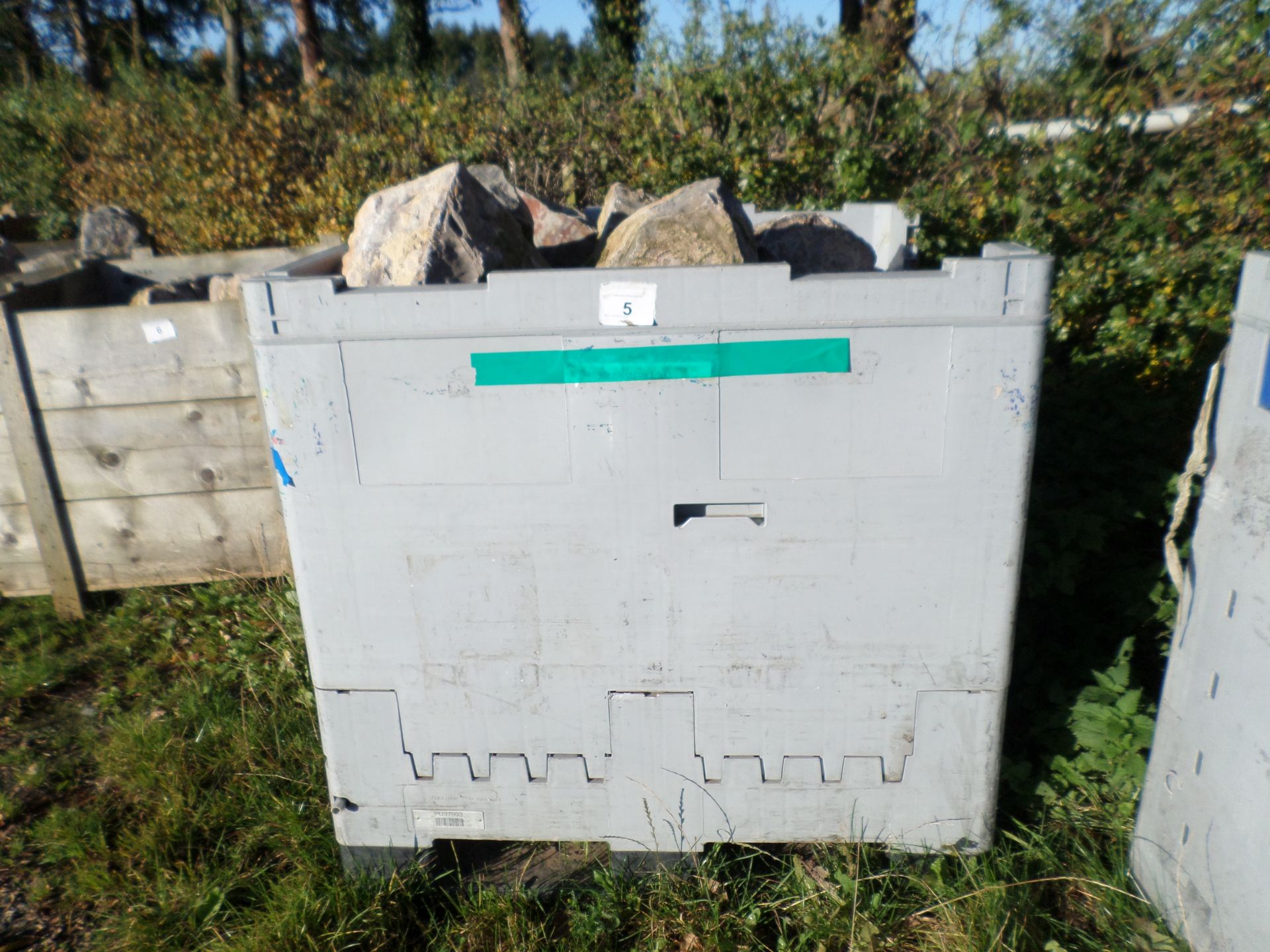 Pallet of building stone