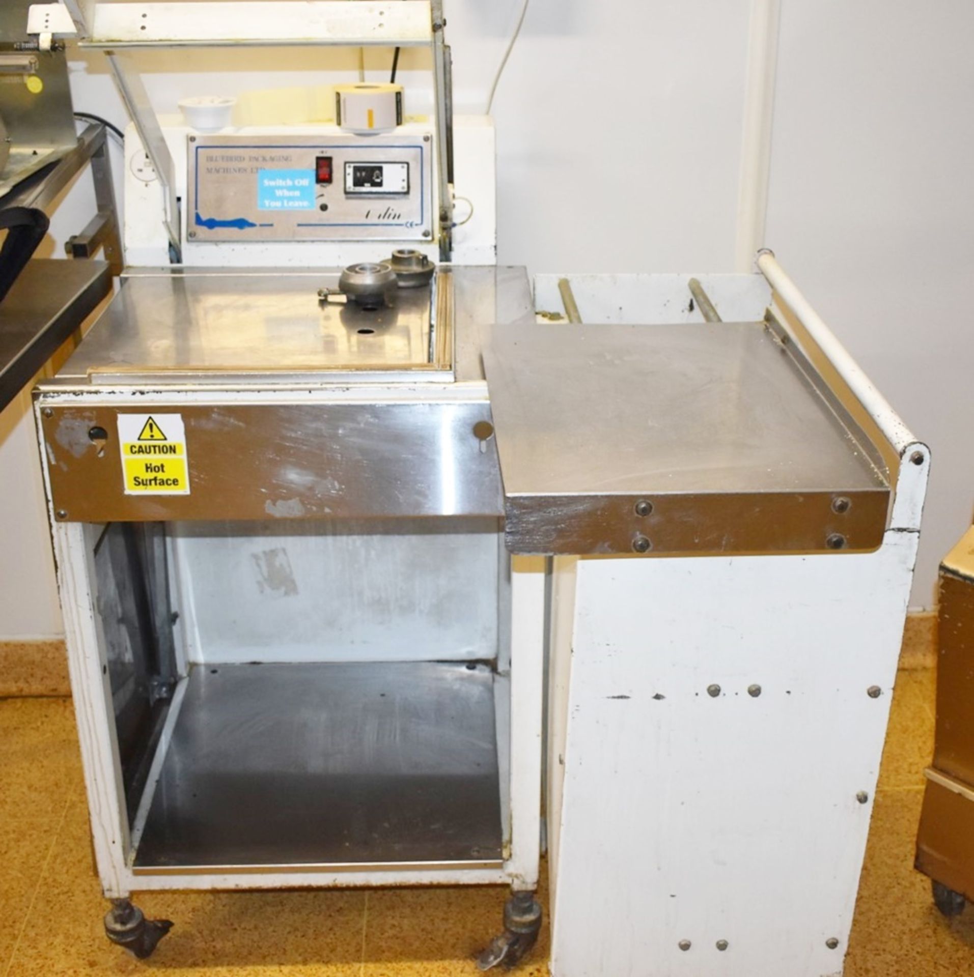 1 x BlueBird Merlin L Sealer Packaging Machine - Bakery Equipment - 240v - H106 x W96 x D75 cms -