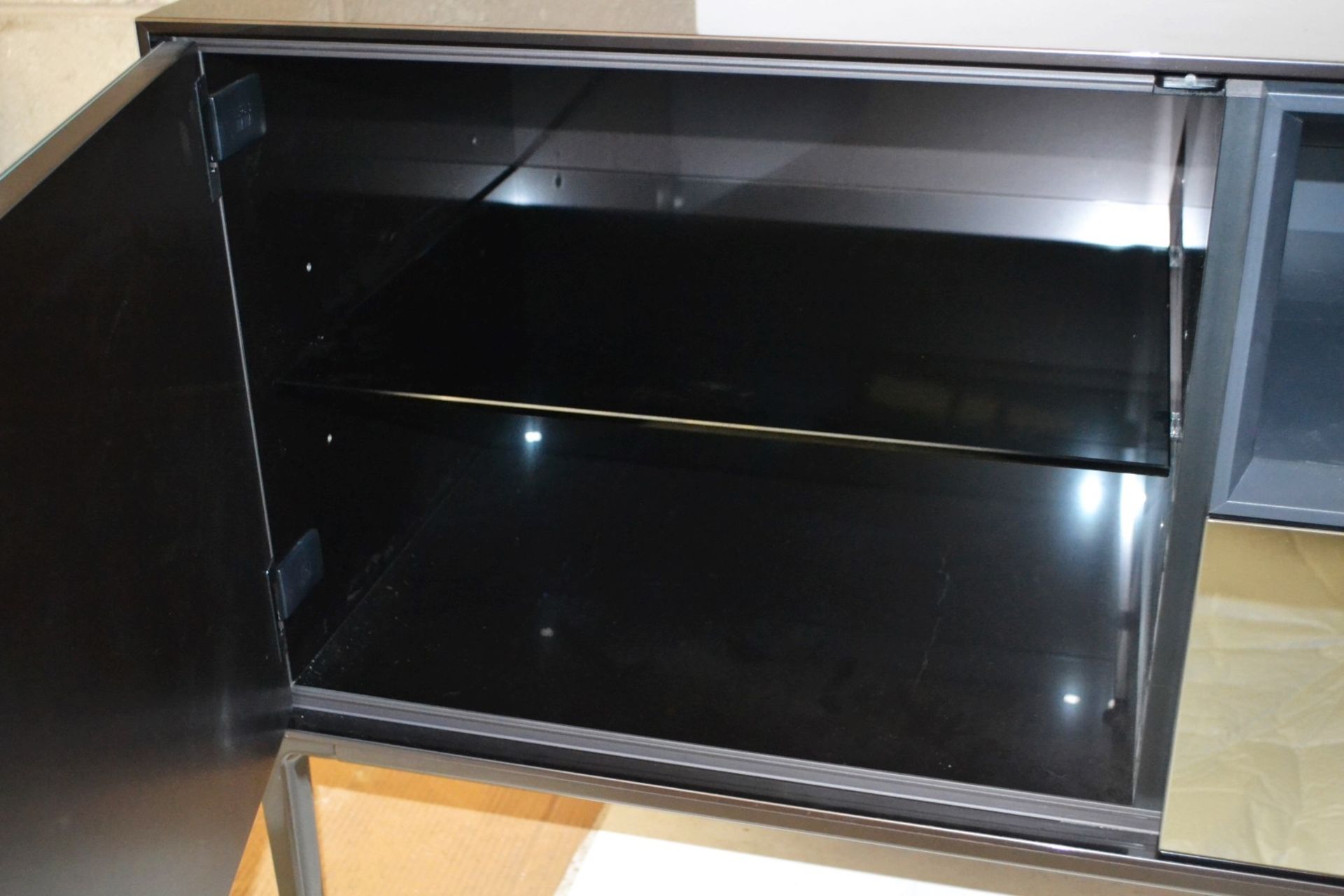 1 x B&B Italia Eucalipto Black Mirrored Sideboard - Dimensions: W240 x H86 x D55cm - RRP £3,149 - Image 7 of 7