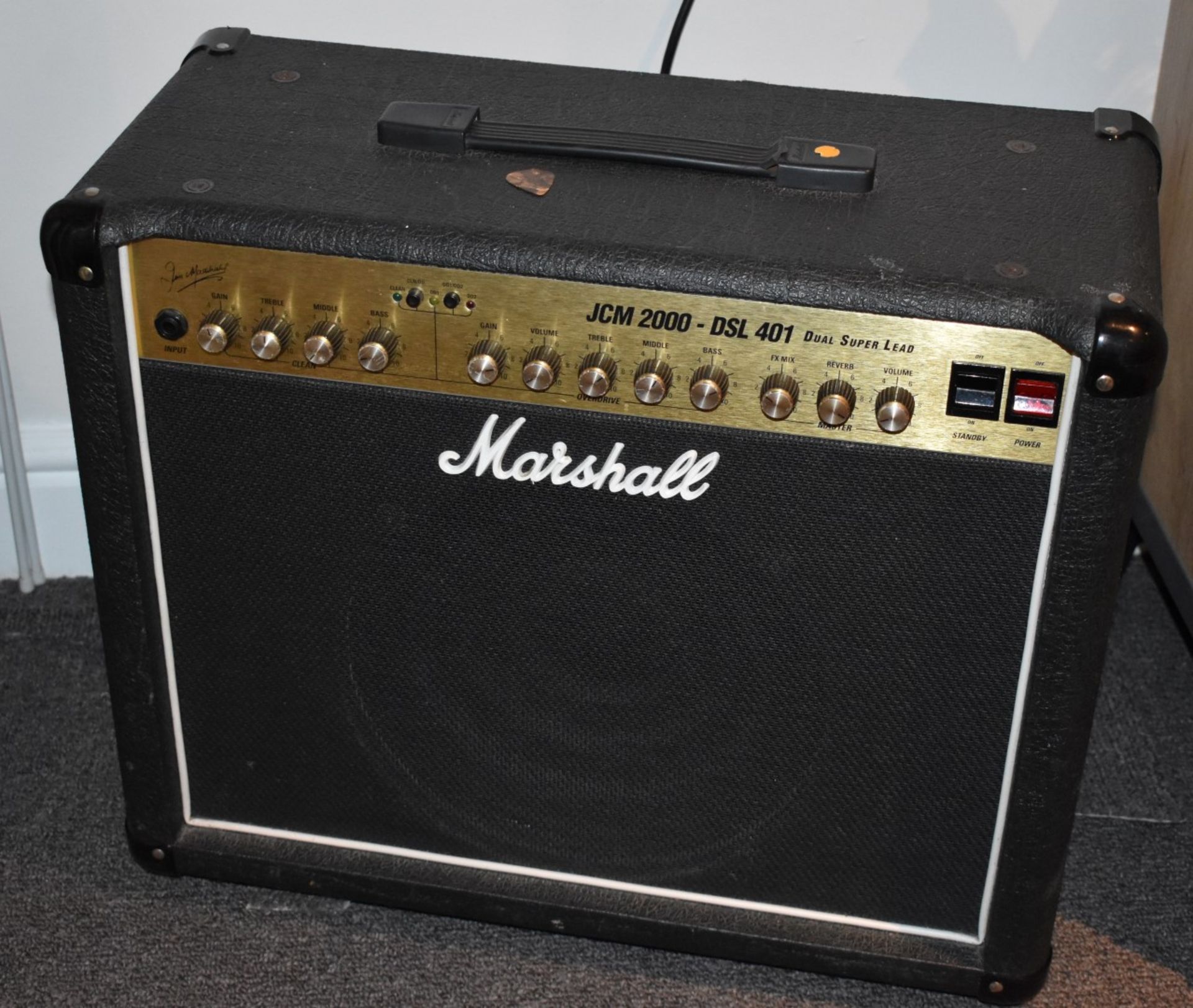 1 x Marshall JCM 2000 DSL 401 Combo Valve Guitar Amplifier - CL010 - Location: Altrincham WA14 - - Image 5 of 9