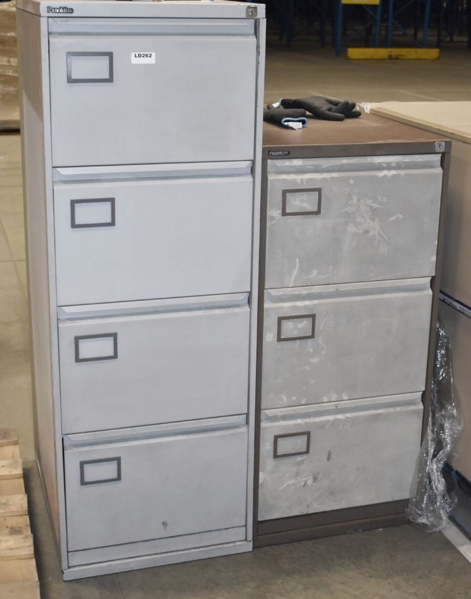 3 x Assorted Office Cabinets In Various Sizes - Ref LD262 - CL480 - Location: Nottingham NG15