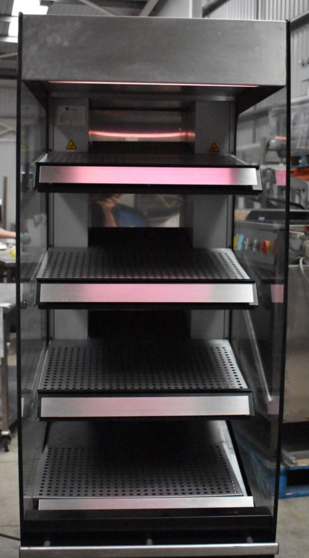 1 x Fri-Jado Four Tier Multi Deck Hot Food Warmer Heated Display Unit - Model MD60 - Contemporary - Image 3 of 12
