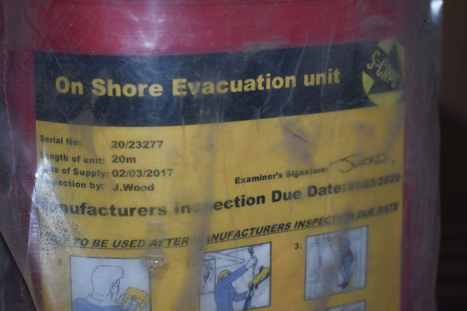 1 x On Shore Evacuation Unit - For Narrow Isle Forklift Trucks or Scissor Lifts etc - New and Sealed - Image 3 of 3