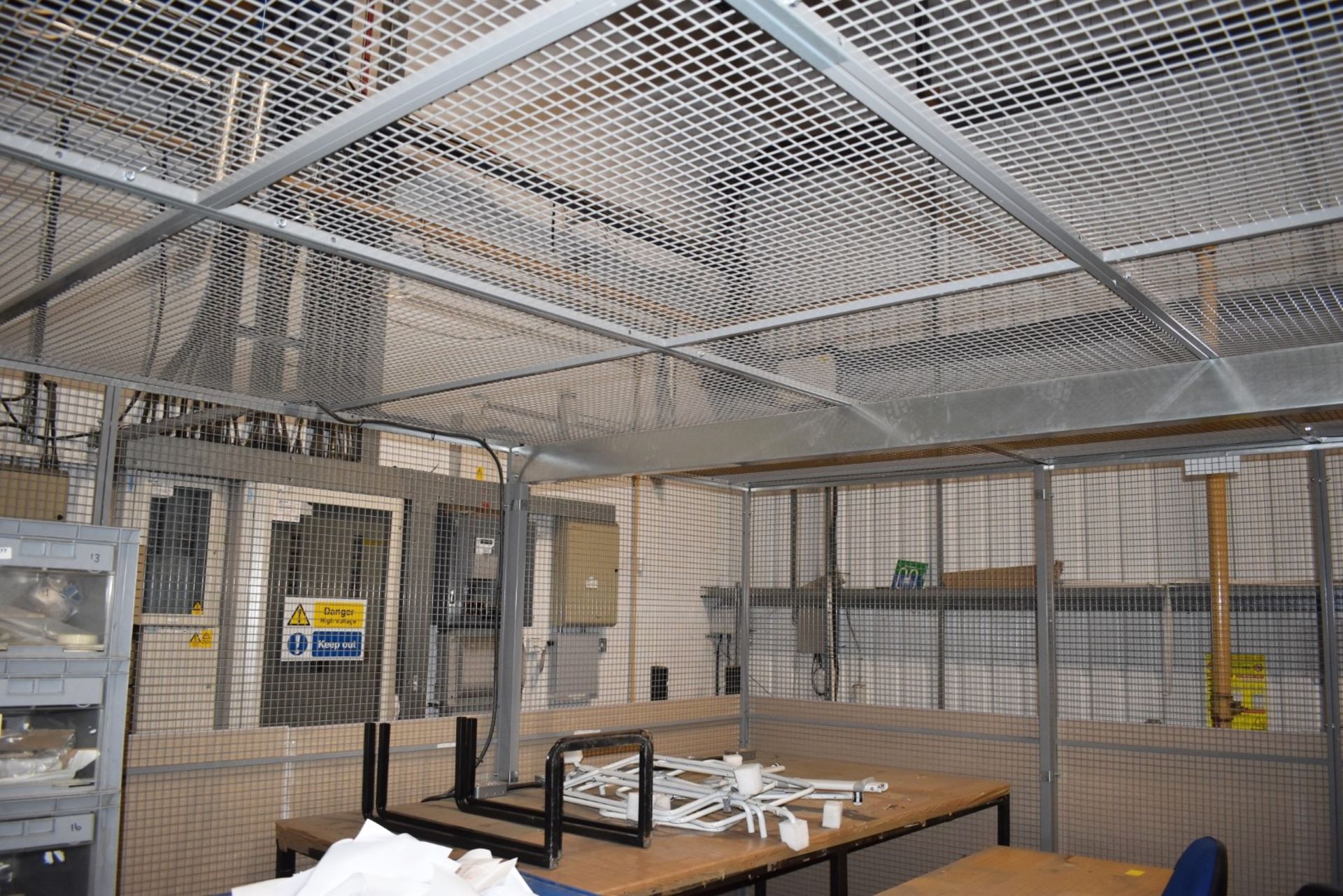 1 x Security Cage Enclosure For Warehouses - Ideal For Storing High Value Stock or Hazardous Goods - - Image 5 of 12