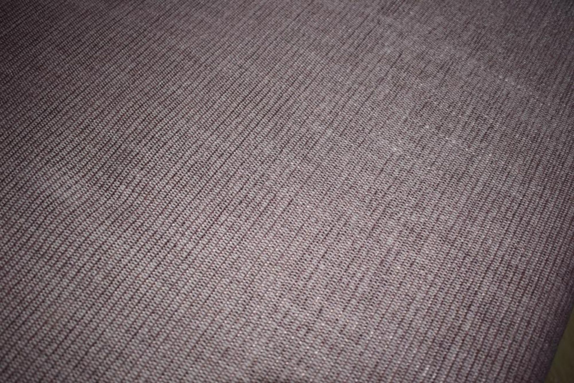 1 x SWAN Italia Corner Sofa and Ottoman finished in Light Purple - CL469 - Location: Prestwich M25 - - Image 5 of 14