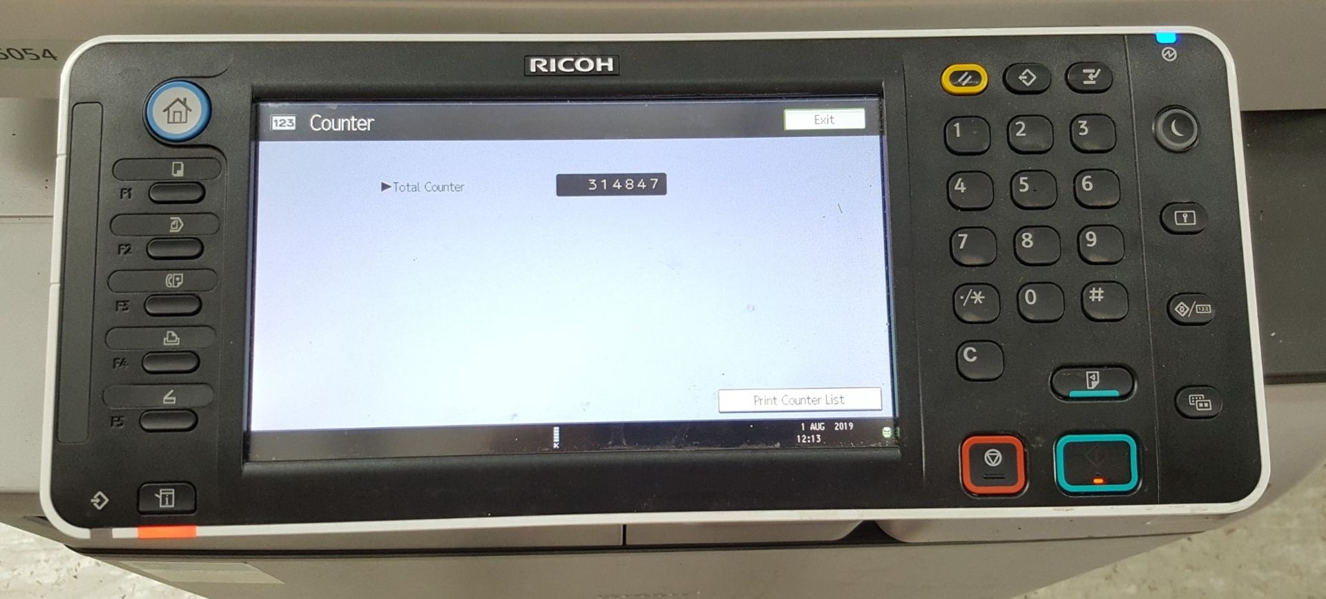 1 x RICOH MP 5054 Black and White Laser Multifunction Office Printer - Ref BY213 - Image 4 of 5