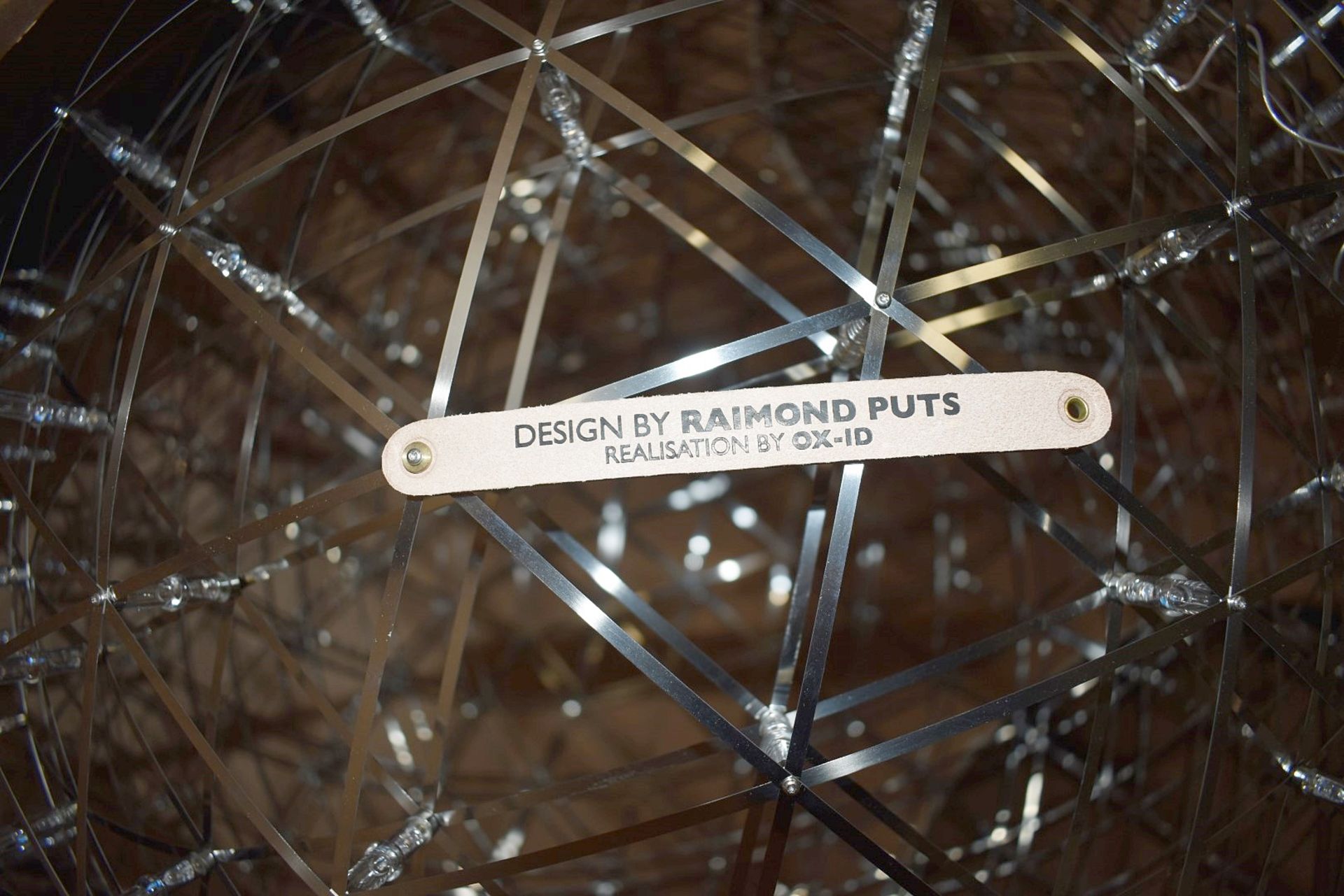 1 x MOOOI 'Raimond' Tensegrity Designer Floor LED Lamp - Diameter 89cm - Original RRP £4,458 - Image 4 of 13