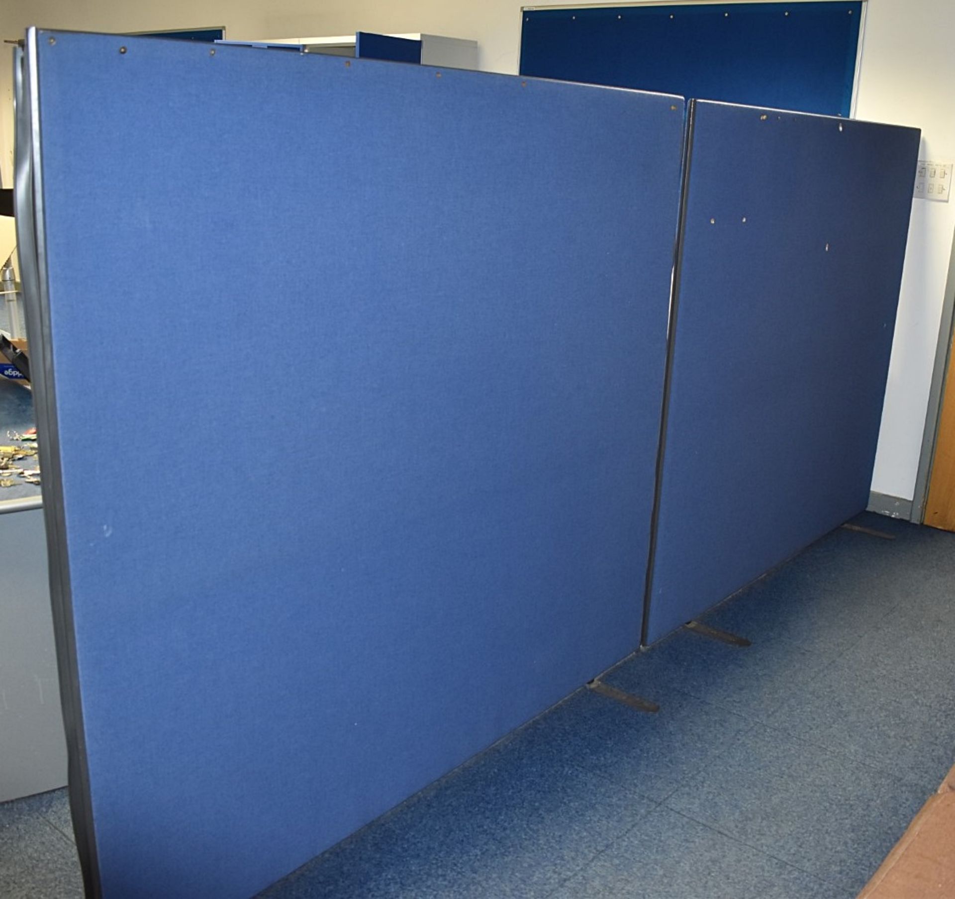 2 x Freestanding Office Partitions - Large Size - Ref FE221 ODS - CL480 - Location: Nottingham NG15