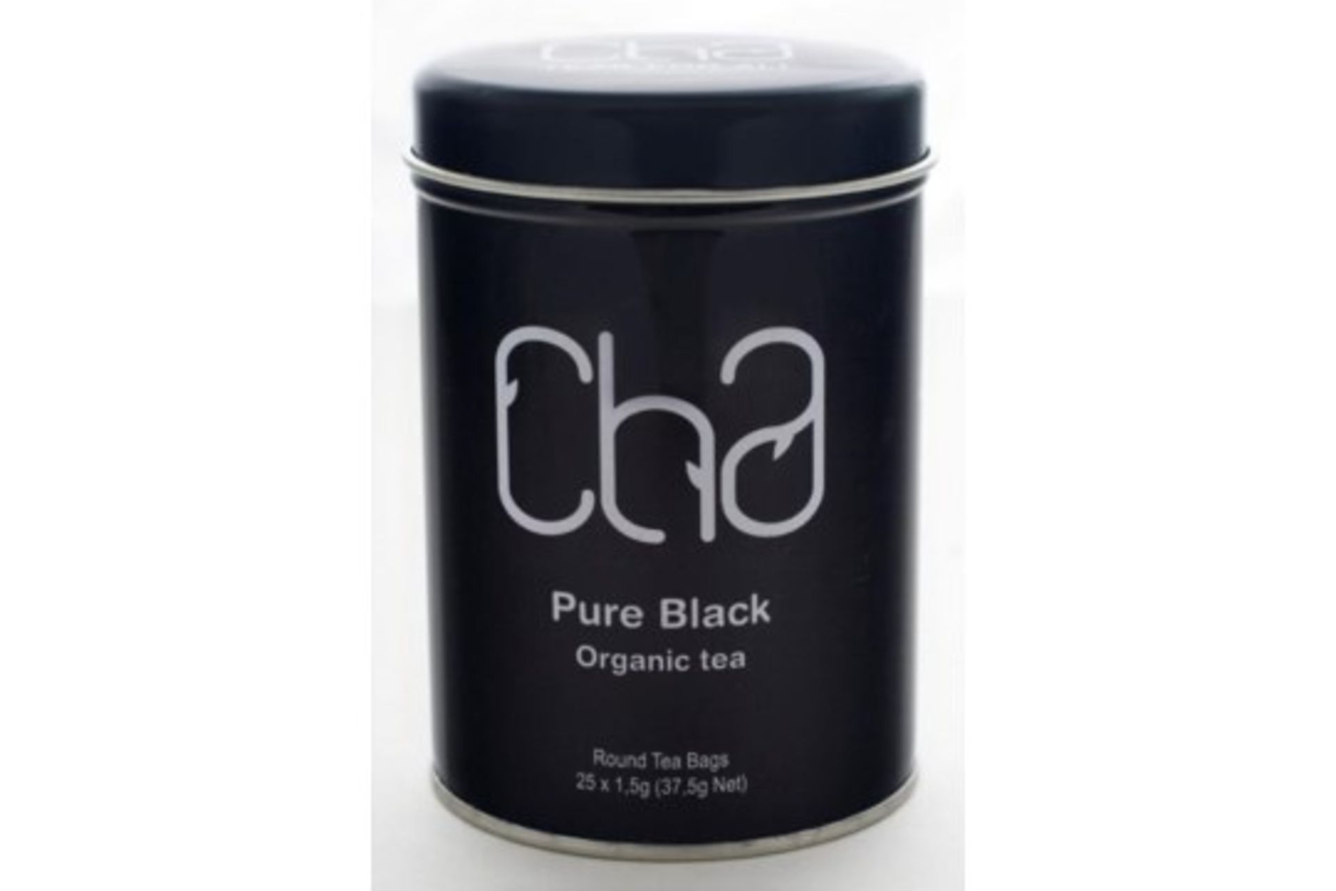 720 x Tins of CHA Organic Tea - PURE BLACK & PURE GREEN - 100% Natural and Organic - Includes 720 - Image 3 of 3