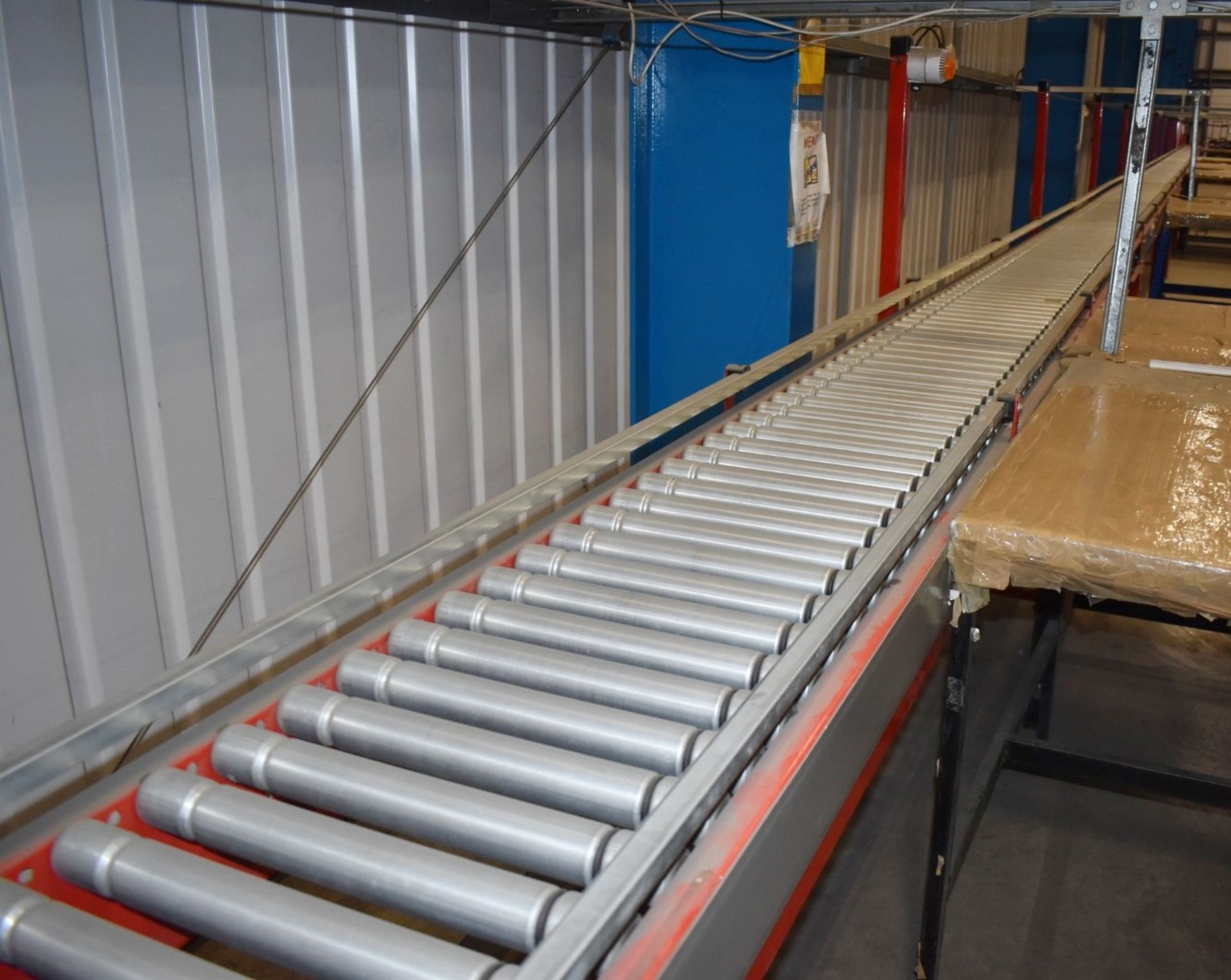 1 x Powered Conveyor Roller System - To Be Removed From Distribution Centre - Approx 140ft in Length - Image 6 of 22