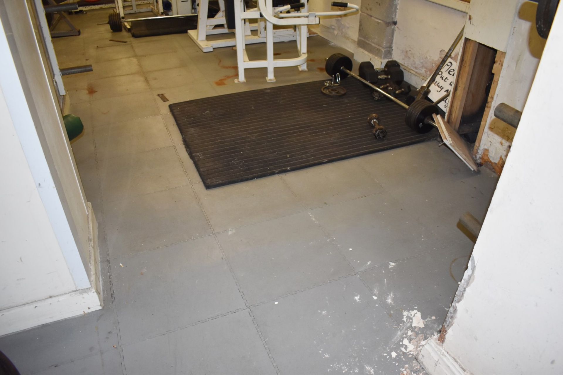 Contents of Bodybuilding and Strongman Gym - Includes Approx 30 Pieces of Gym Equipment, Floor Mats, - Image 82 of 95