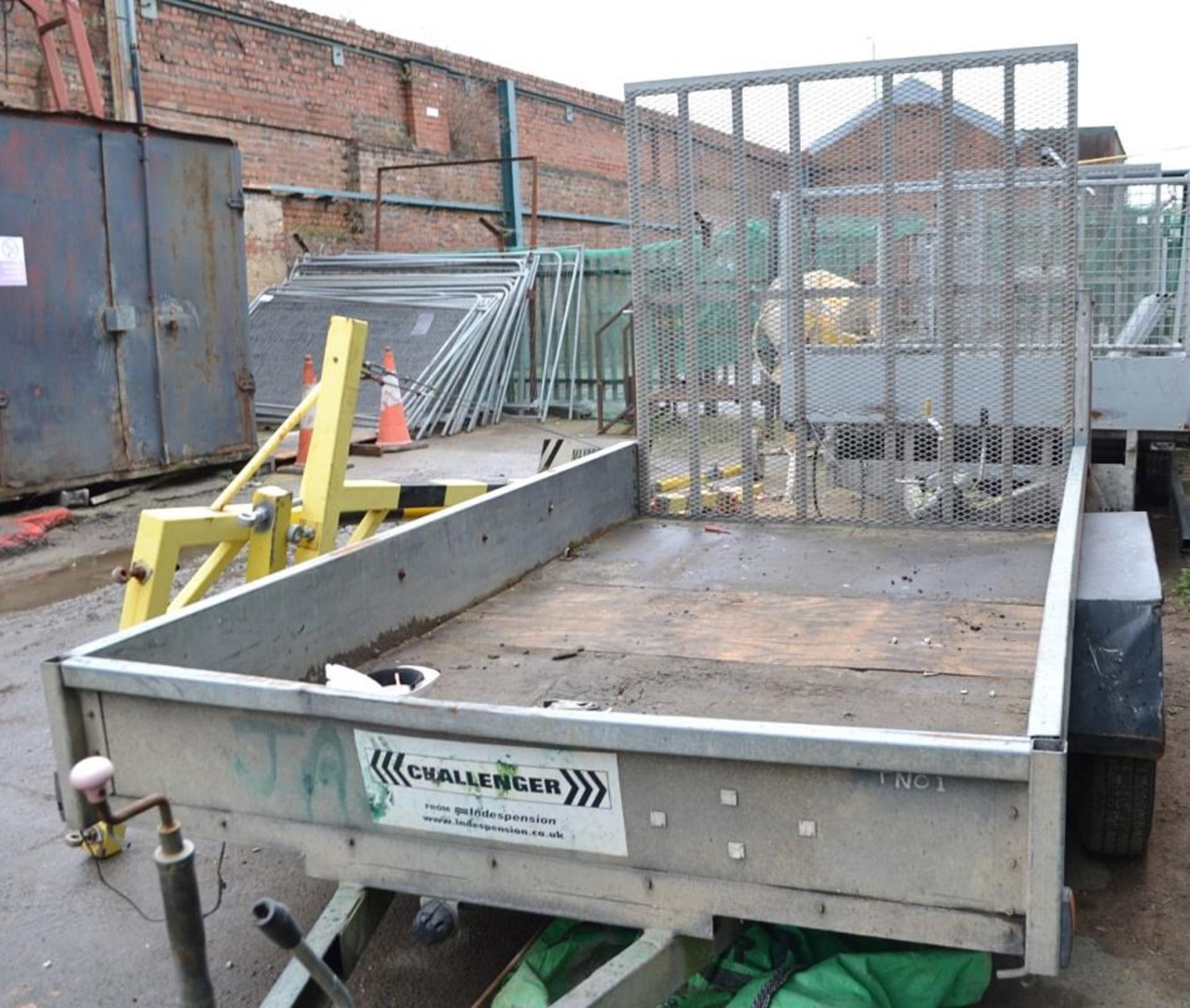 1 x Challenger Indespension 10ft Trailer With 2300Kg Gross Weight - CL464 - Location:Liverpool L19 - Image 10 of 25