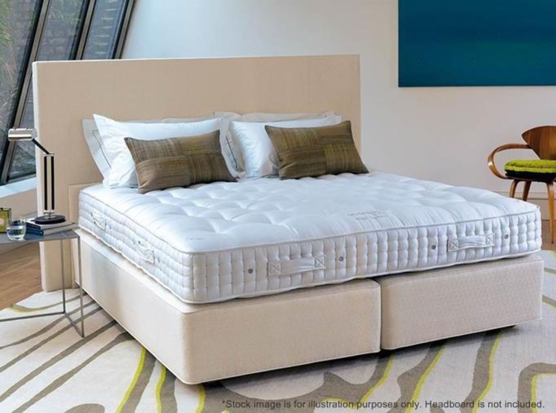 1 x VISPRING Regal Superb Double Soft Tension Mattress + Prestige Double Divan Bed Base - RRP £5,345