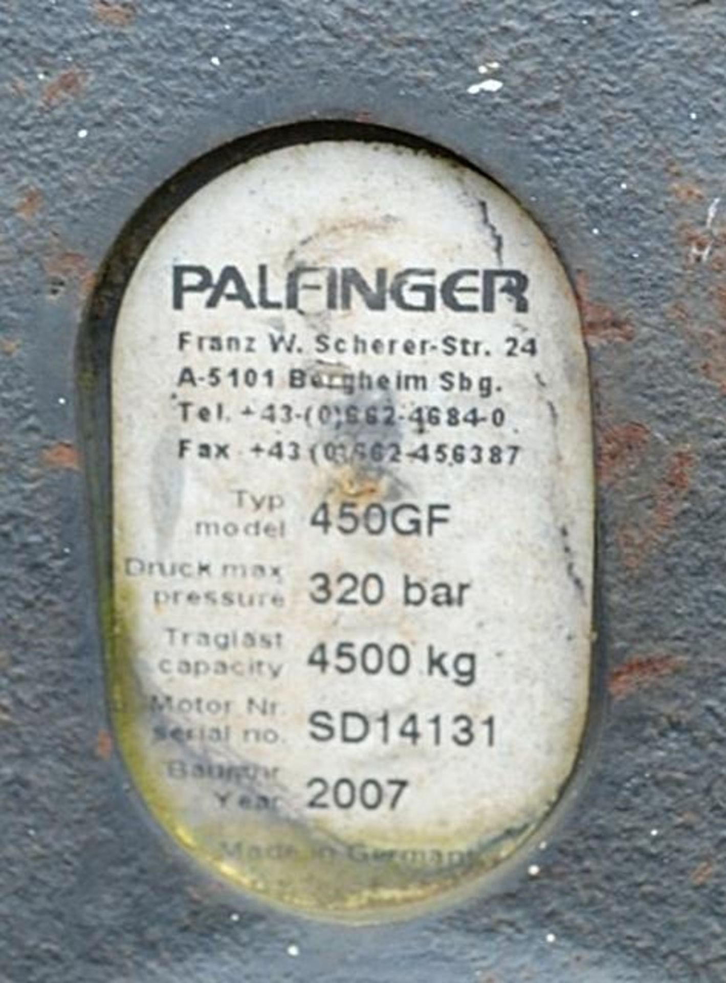 1 x Industrial Palfinger 450GF Grapple Claw - CL464 - Location:Liverpool L19 - Used - Image 12 of 19