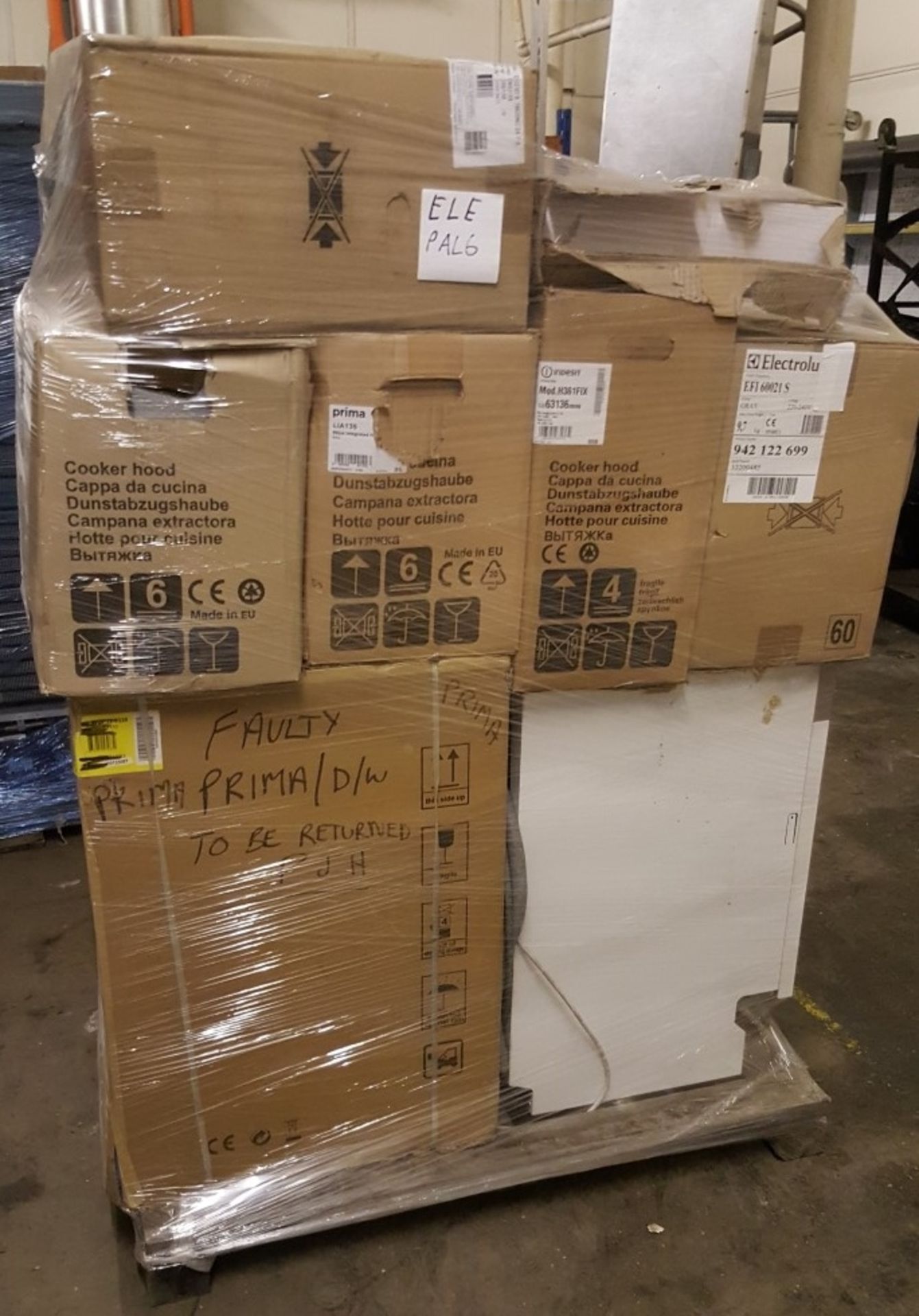 1 x Assorted Pallet of Domestic Appliances - Includes Dishwashers, Cooker Hoods & More- REF: ELEPAL6 - Bild 12 aus 12