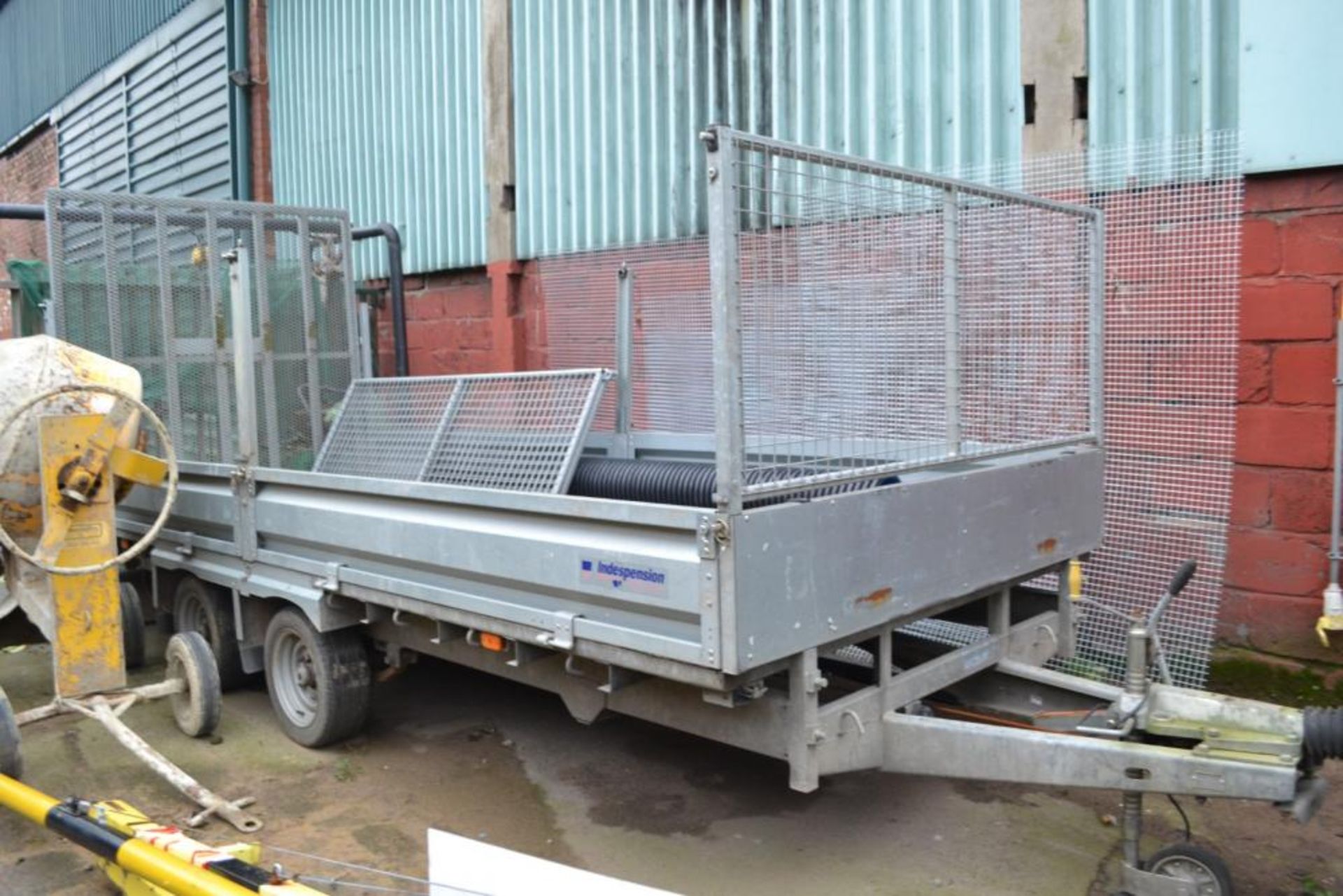 1 x Challenger Indespension 16ft Trailer With Triple Lock System - CL464 - Location:Liverpool L19 - Image 9 of 18