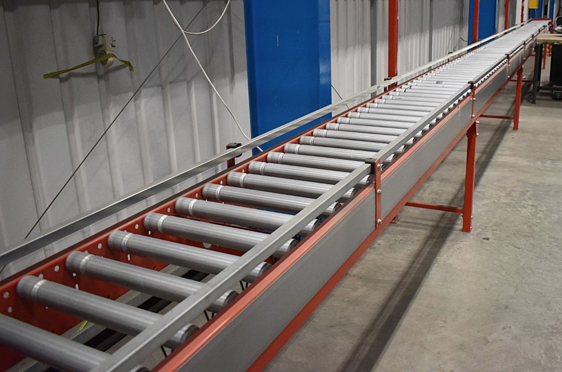 1 x Powered Conveyor Roller System - To Be Removed From Distribution Centre - Approx 140ft in Length - Image 14 of 22