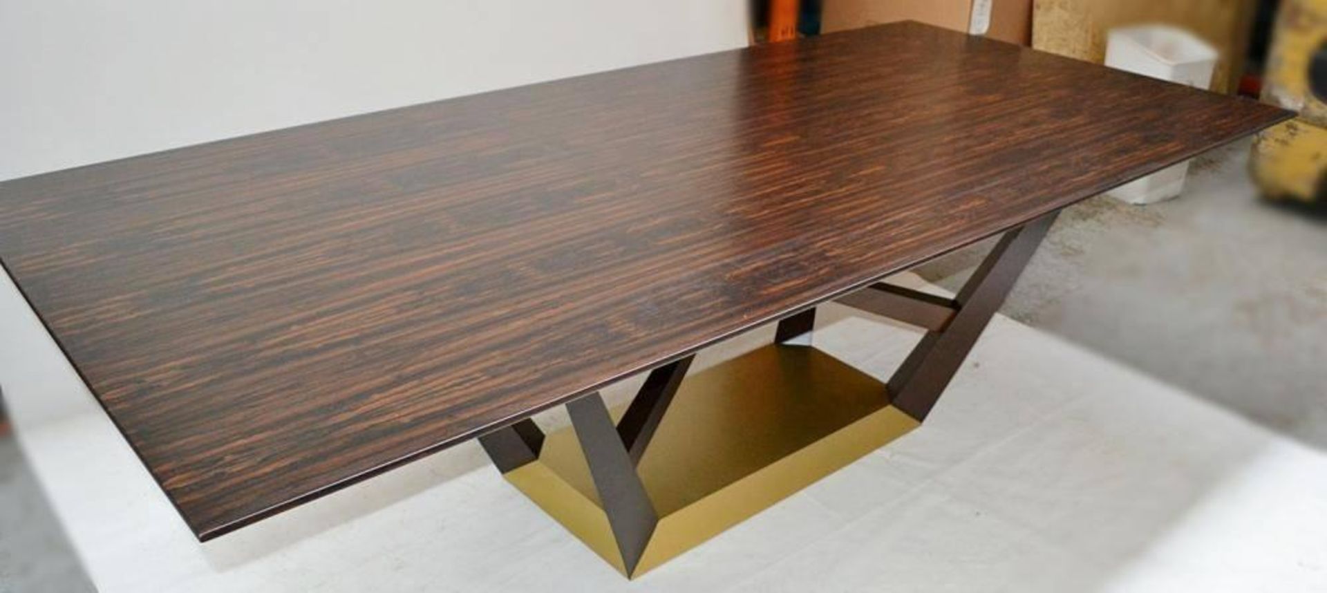 1 x PORADA Ellington Dining Table - 2.2 Metres In Length - Original RRP £7,495 - Image 5 of 12