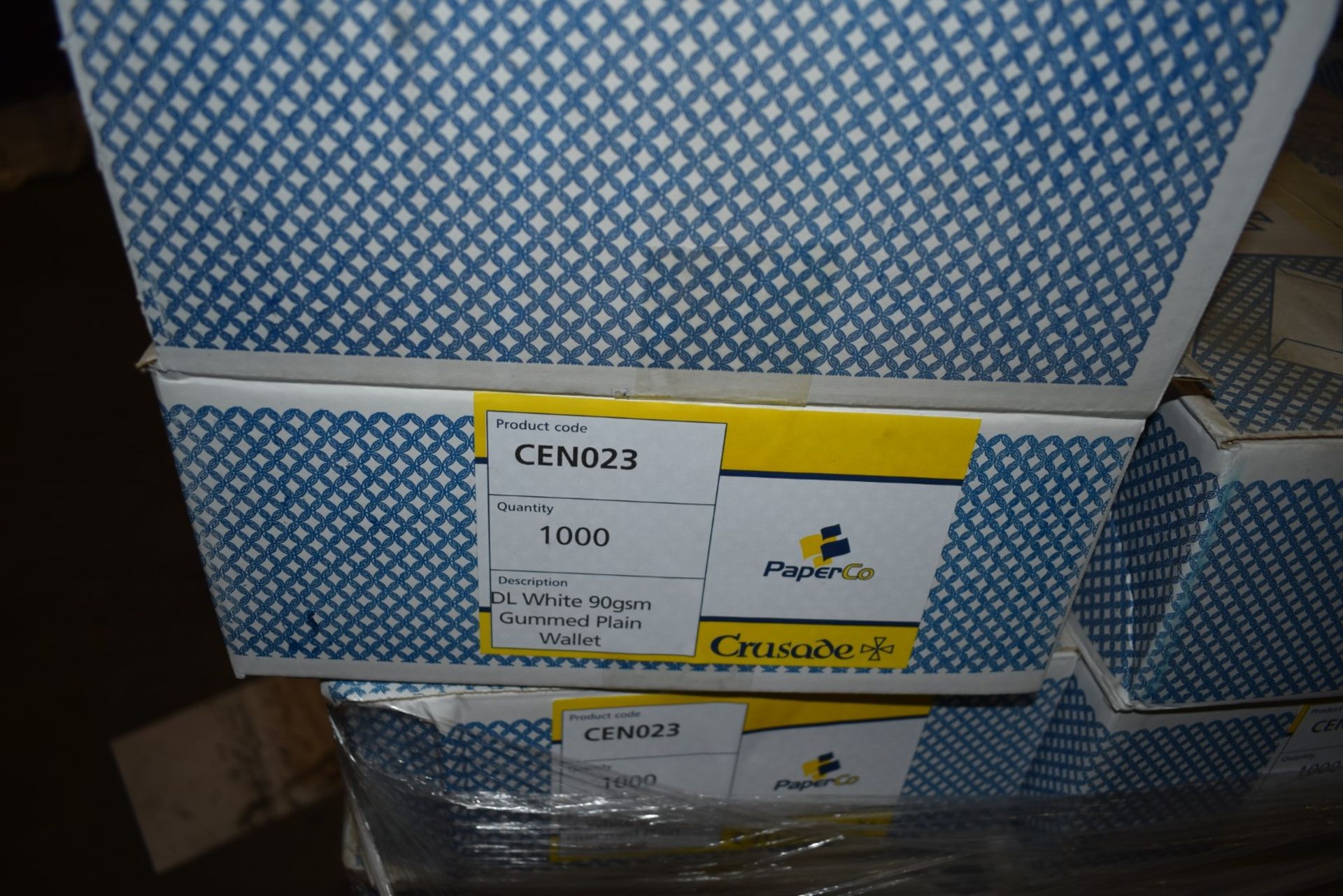 22 x Boxes of Crusade 90gsm Plain Gummed White Envelopes - Each Box Contains 1,000 Envelopes - Ref - Image 3 of 3