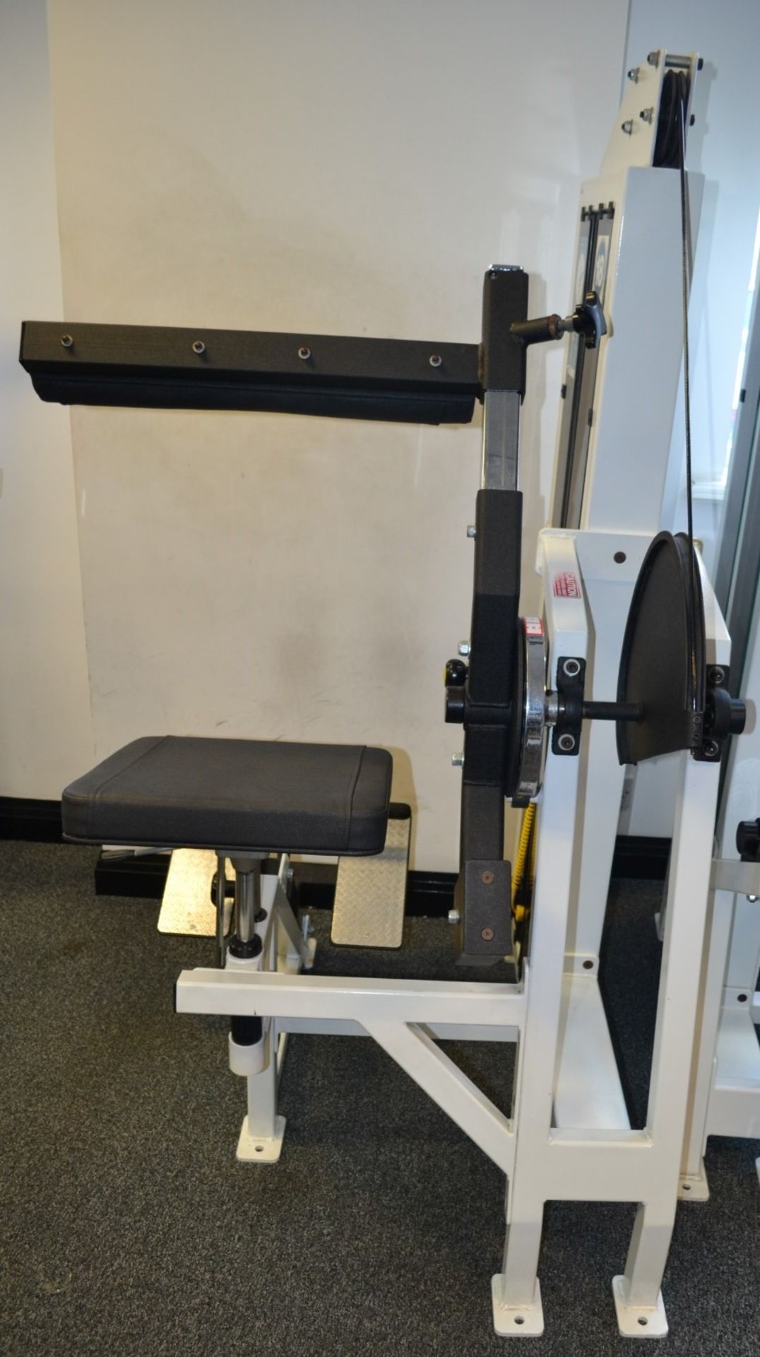 1 x Force Lower Back Pin Loaded Gym Machine With 100kg Weights - Ref: J2026 - Image 4 of 4