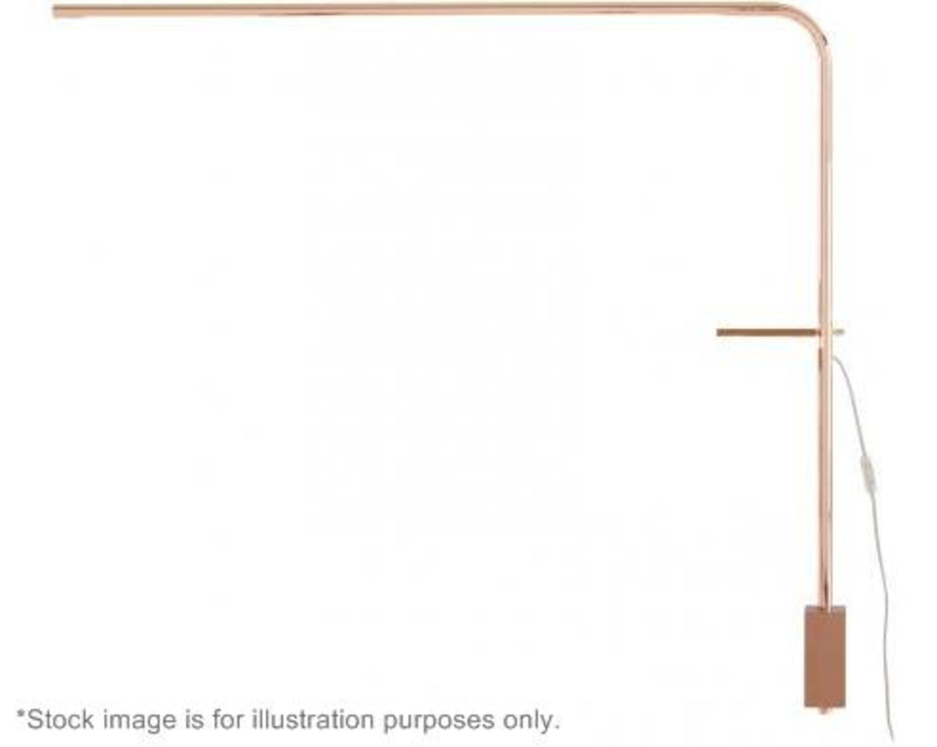 1 x LIGNE ROSET 'Quille' French Designer Desk Lamp In Copper - Boxed - Location: Altrincham WA14 - Image 2 of 9