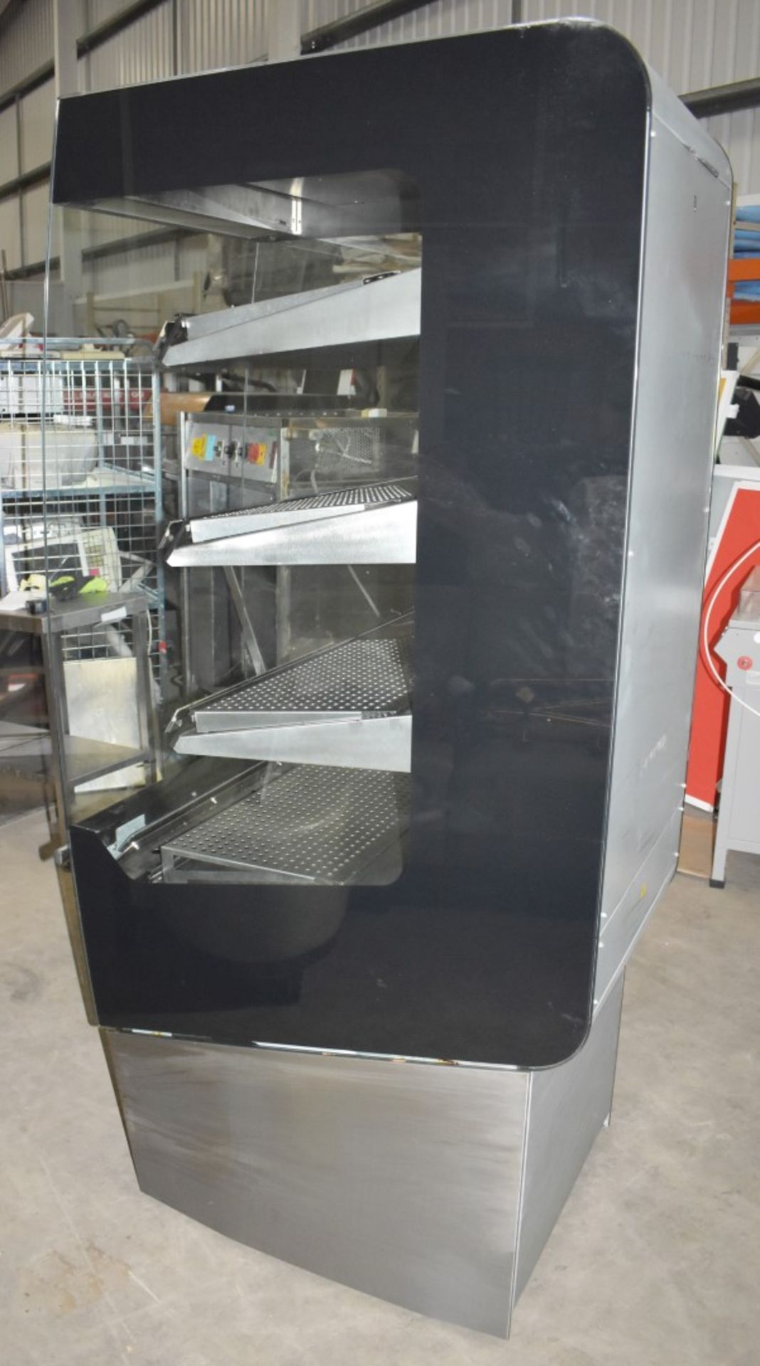 1 x Fri-Jado Four Tier Multi Deck Hot Food Warmer Heated Display Unit - Model MD60 - Contemporary - Image 8 of 12