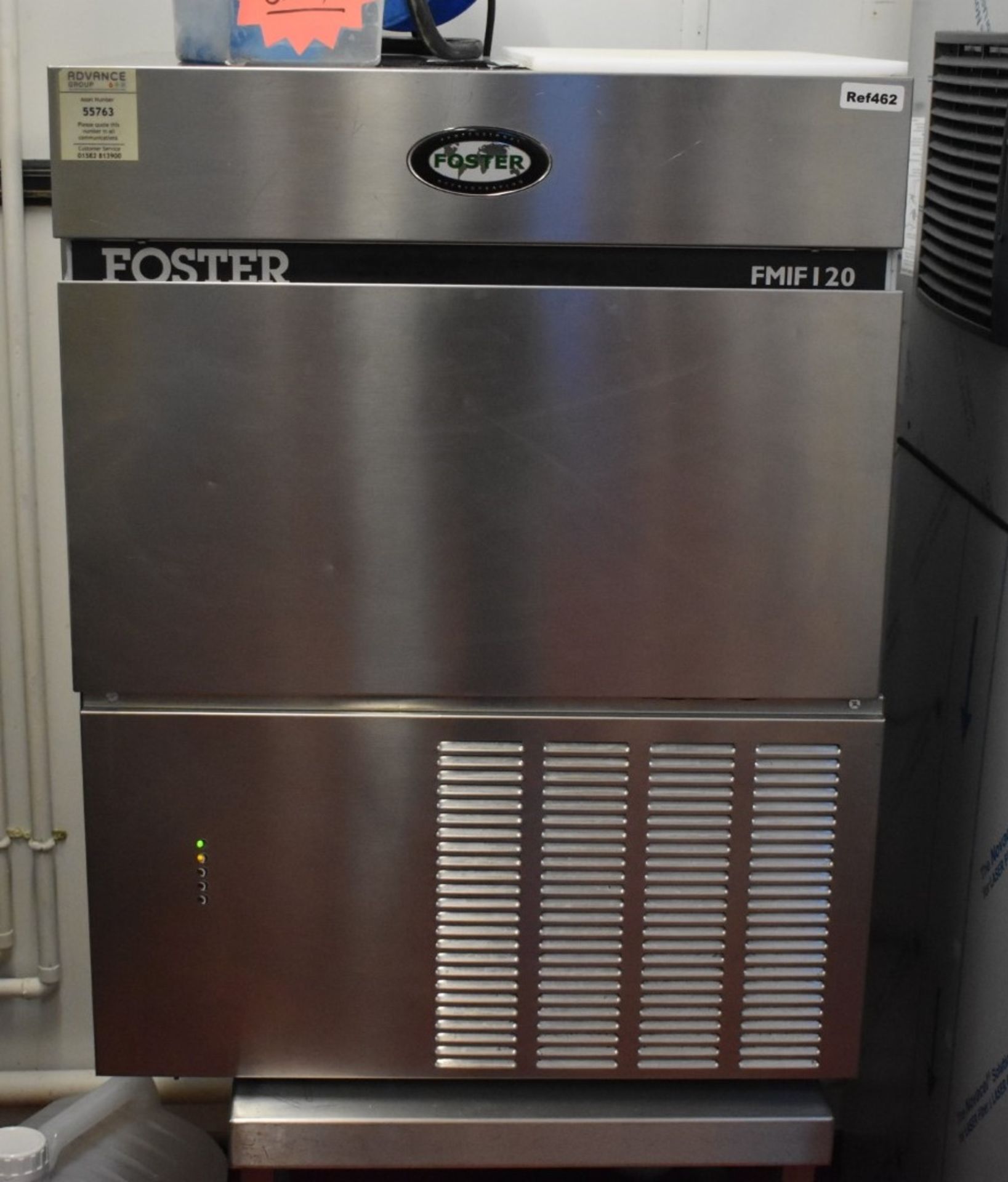 1 x Foster Commercial Ice Flaker In Stainless Steel - Model FMIF120 - 130kg Output - Includes - Image 2 of 4