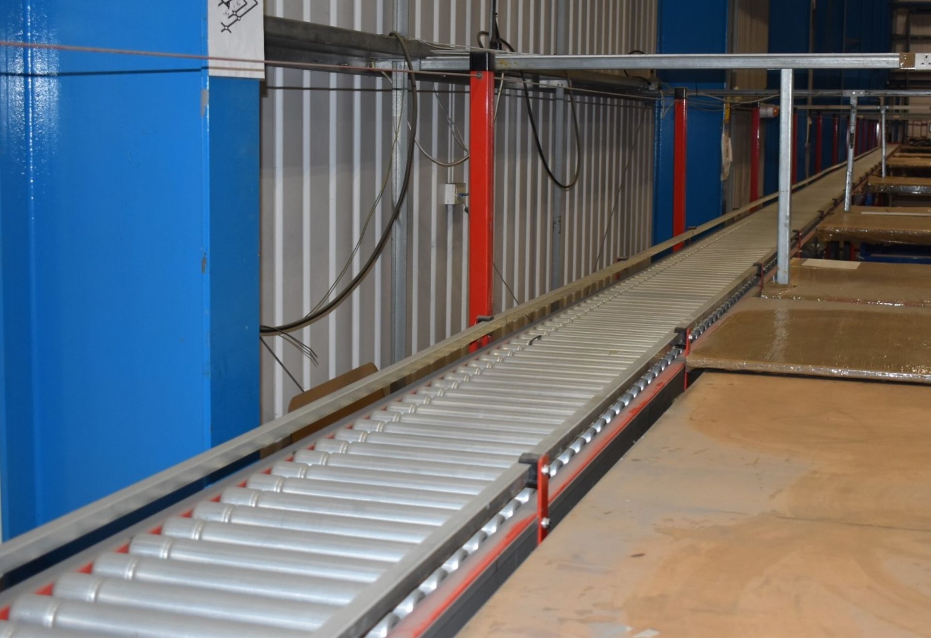 1 x Powered Conveyor Roller System - To Be Removed From Distribution Centre - Approx 140ft in Length - Image 4 of 22