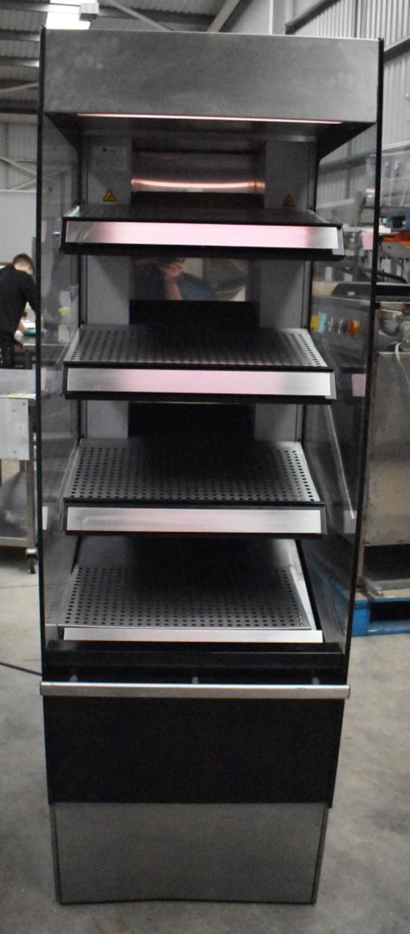1 x Fri-Jado Four Tier Multi Deck Hot Food Warmer Heated Display Unit - Model MD60 - Contemporary - Image 10 of 12