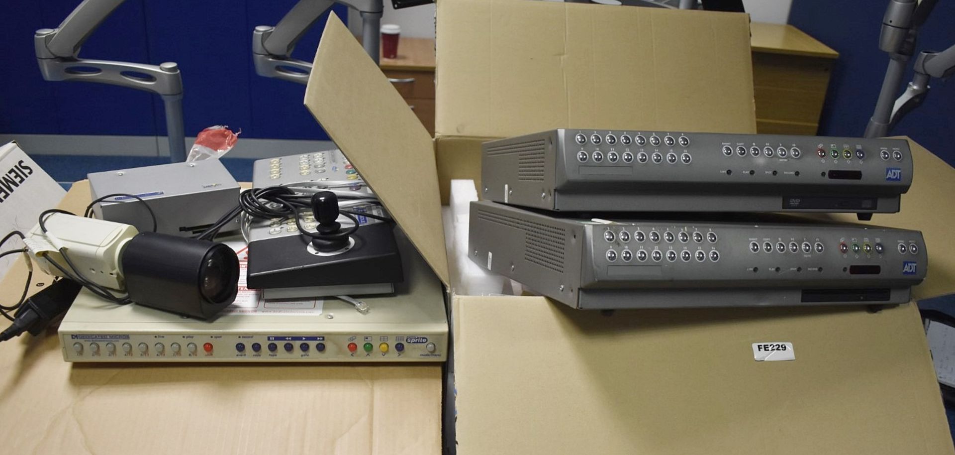 Assorted Collection of CCTV Equipment - Ref FE229 ODS - CL480 - Location: Nottingham NG15