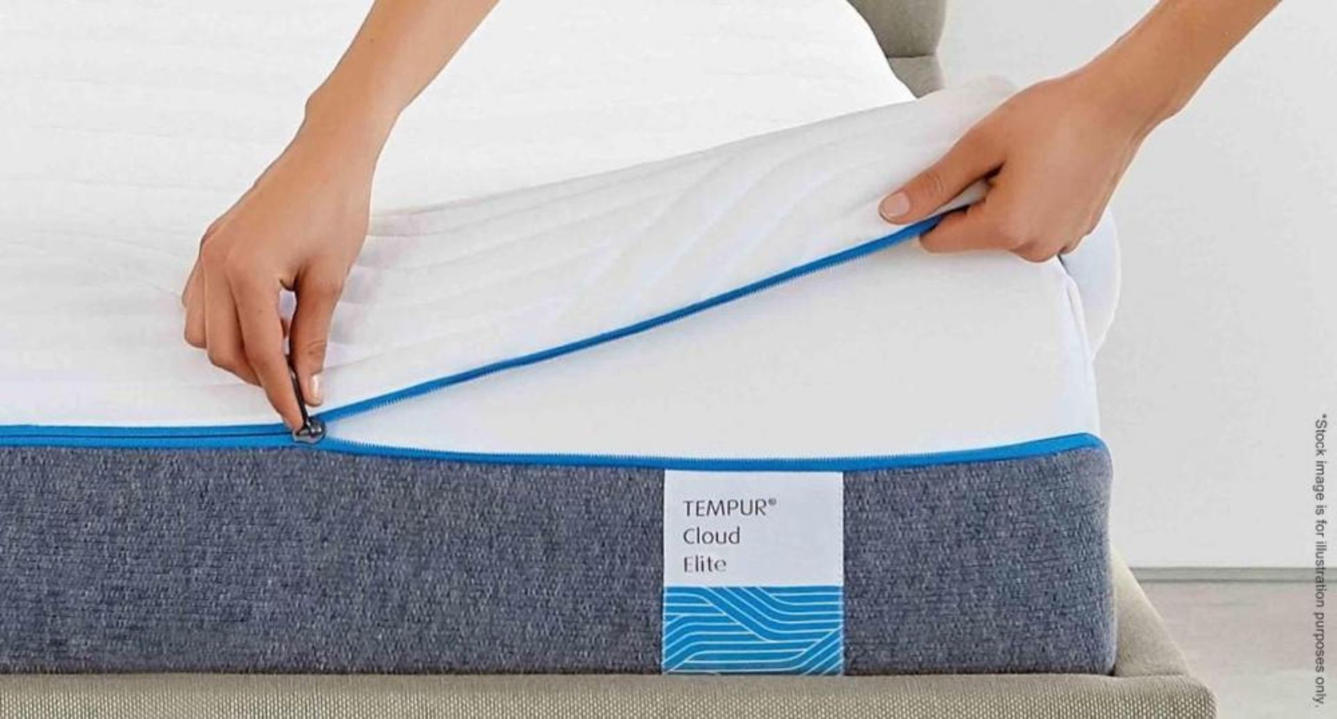 1 x TEMPUR 'Elite 25 Cloud' Memory Foam Mattress - Dimensions**: 180x200x25cm - Original RRP £2,226 - Image 9 of 9