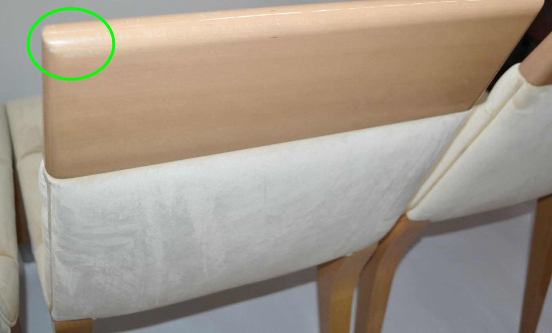 4 x GIORGIO COLLECTION 'Sunrise' Italian Designer Dining Chairs - Pre-owned In Good Condition - Bild 10 aus 14