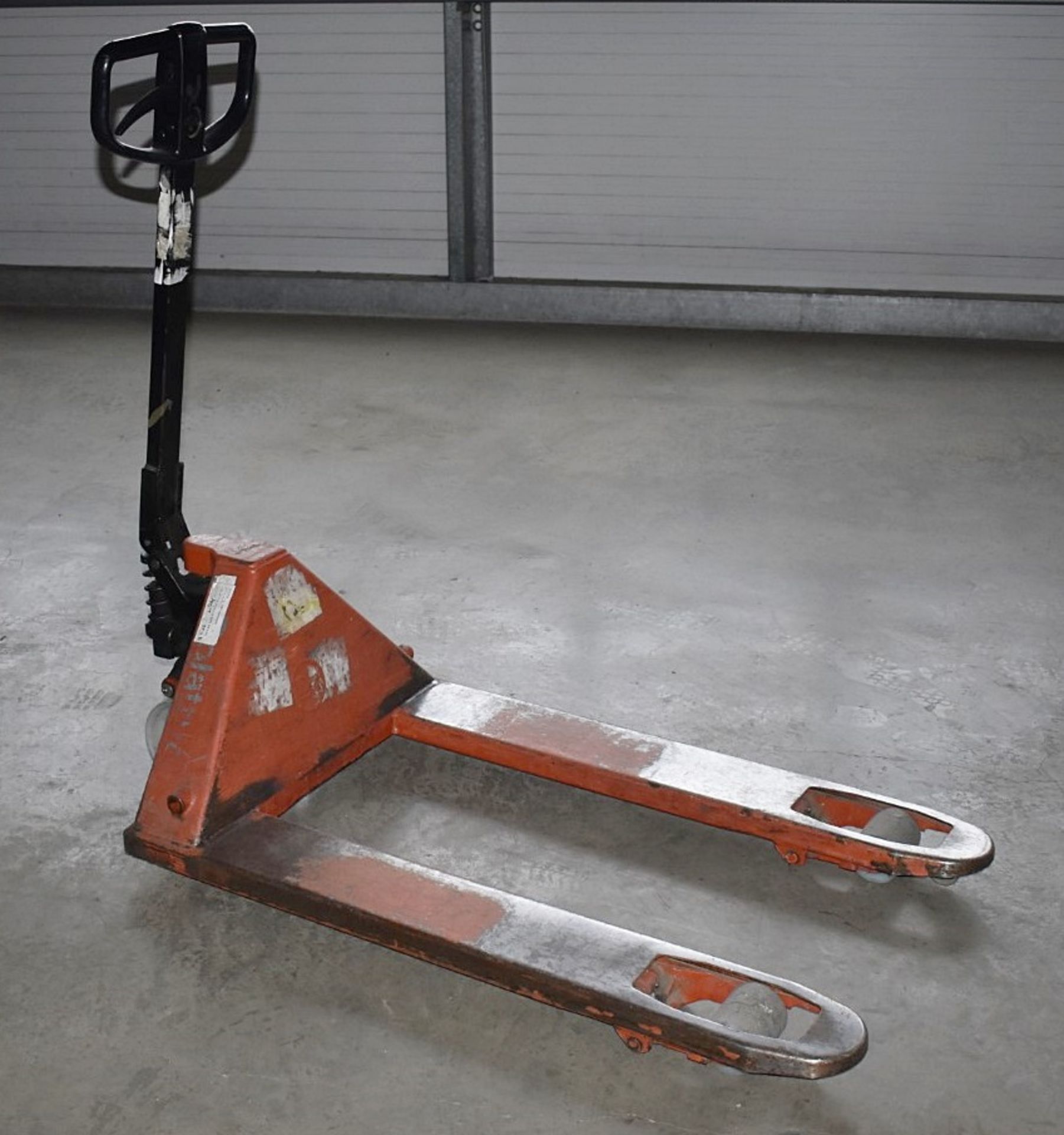 1 x Rolatruc Hand Pallet Pump Truck - 100cm Long Forks - Ref FE265 MZ - CL480 - Location: