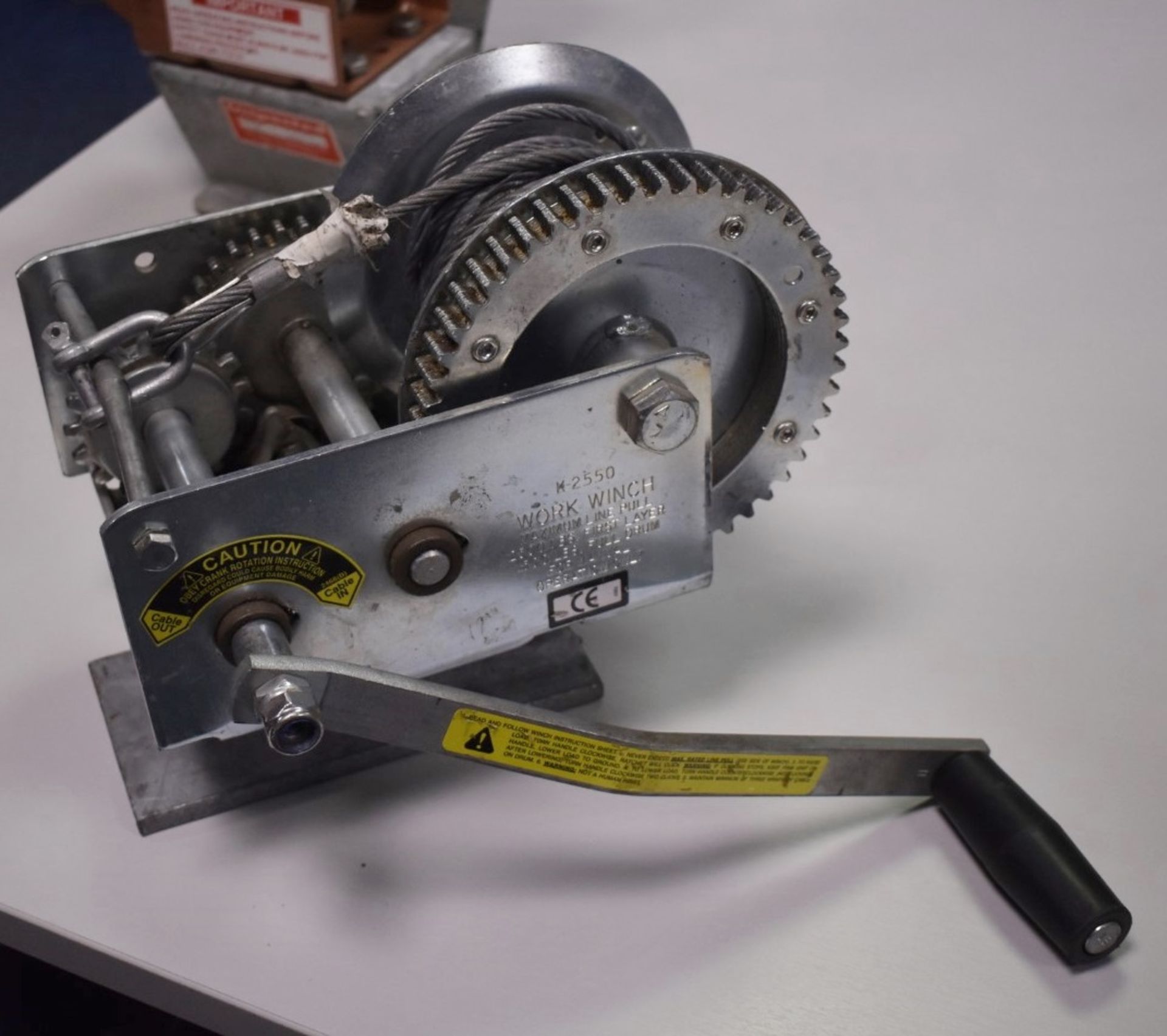 1 x K-2550 Work Winch - Ref FE232 ODS - CL480 - Location: Nottingham NG15 - Image 4 of 6