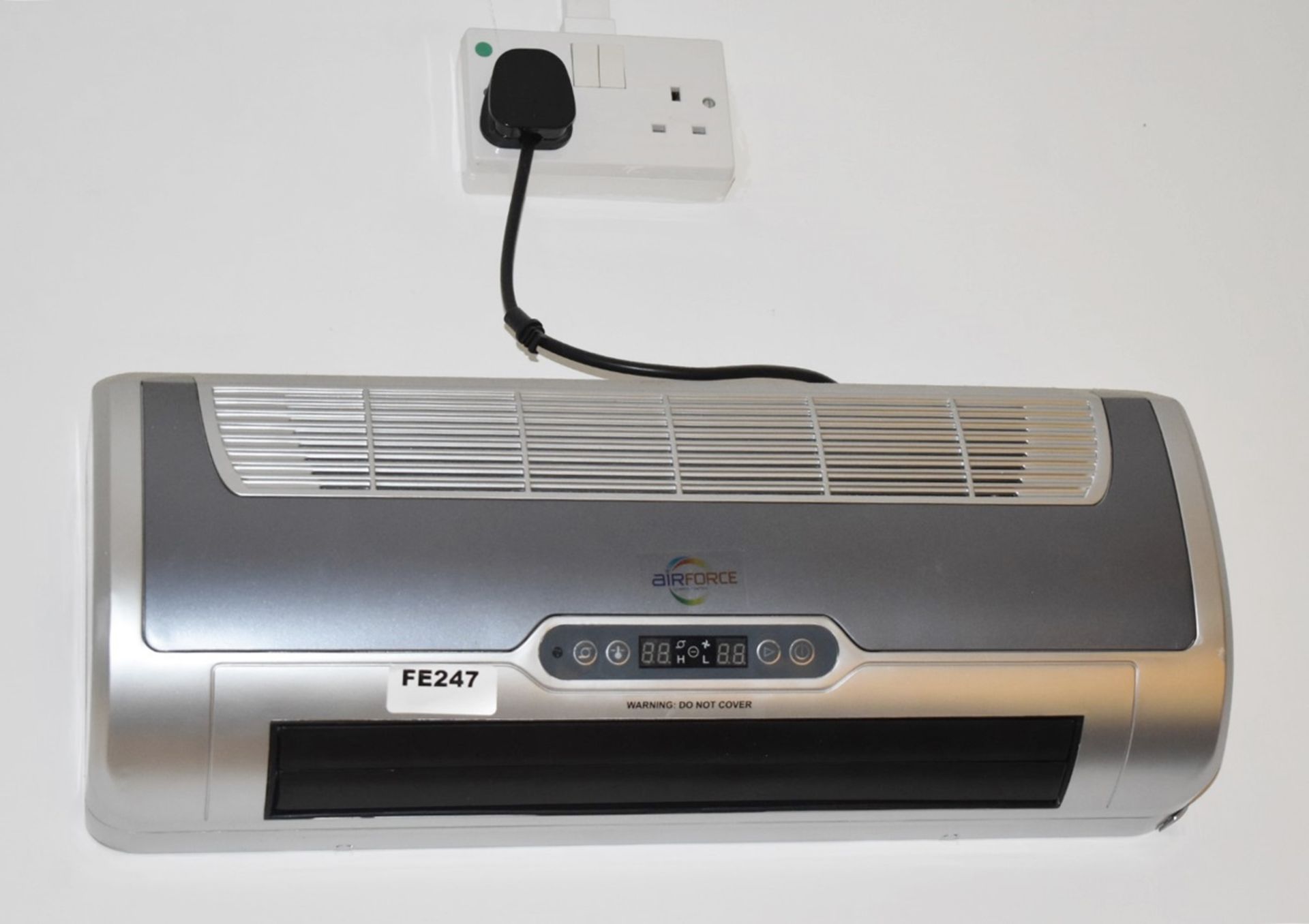 1 x Airforce Wall Mounted 240v Heater - Ref FE247 OUS - CL480 - Location: Nottingham NG15