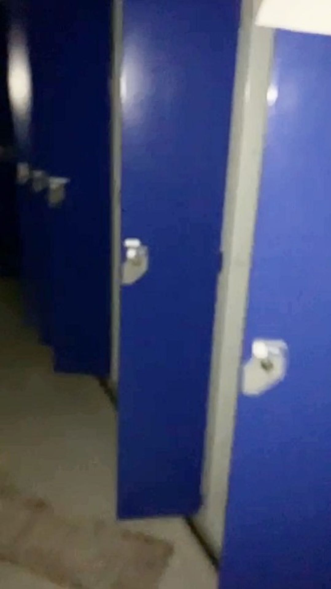 Contents Of Changing Room Consisting Of 150 x Lockers and Bench Seating - Location: Dagenham - Image 2 of 6