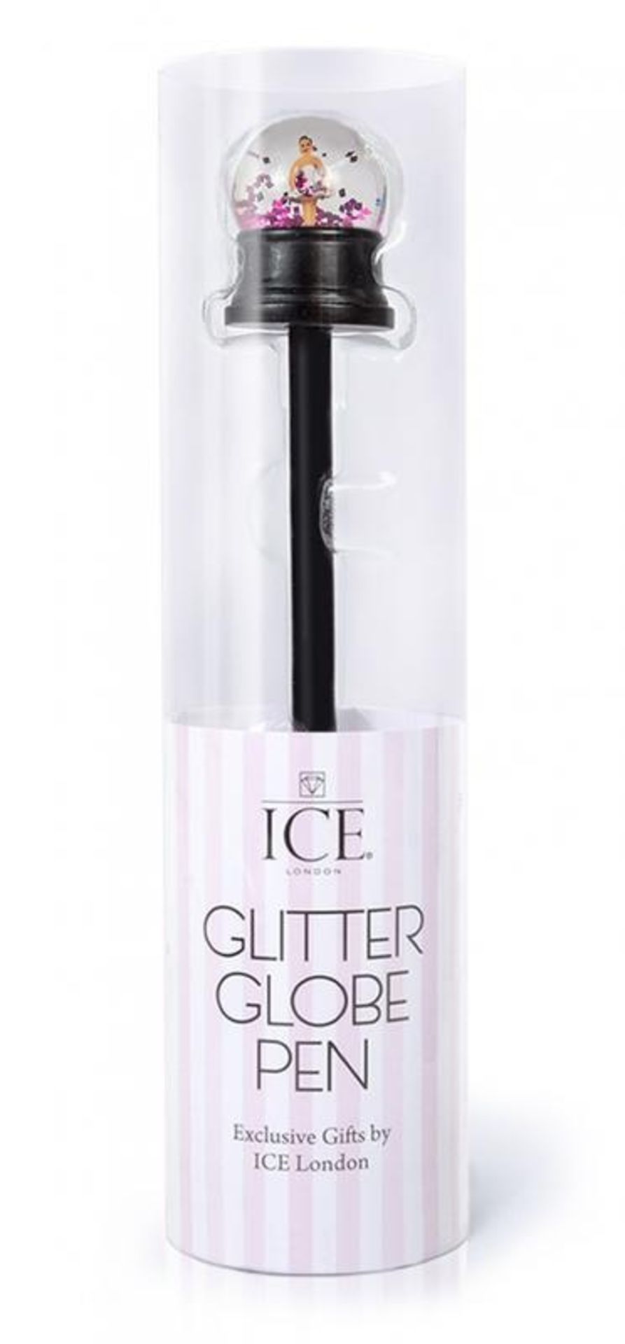 50 x ICE London Christmas "Ballerina" Glitter Globe Pens - Brand New Sealed Stock - Ideal Stocking - Image 3 of 3