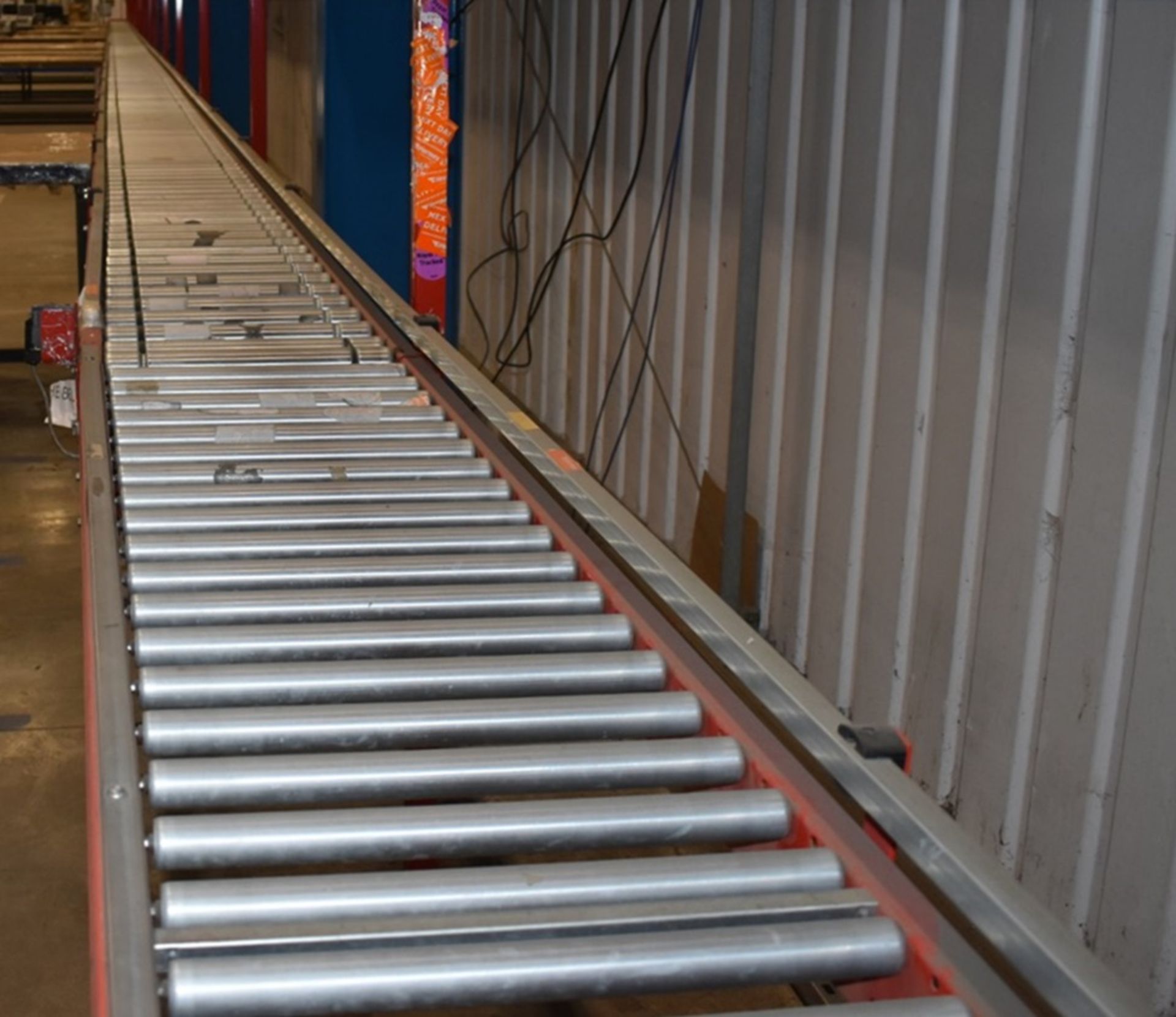 1 x Powered Conveyor Roller System - To Be Removed From Distribution Centre - Approx 140ft in Length - Image 21 of 22