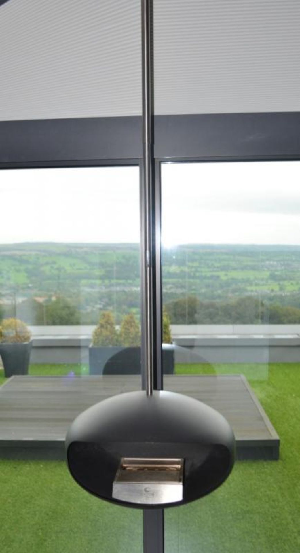 1 x Aeris Hanging Cocoon Fireplace Finished In Black - CL439 - Location: Ilkley LS29 - Used In Excel - Image 2 of 5