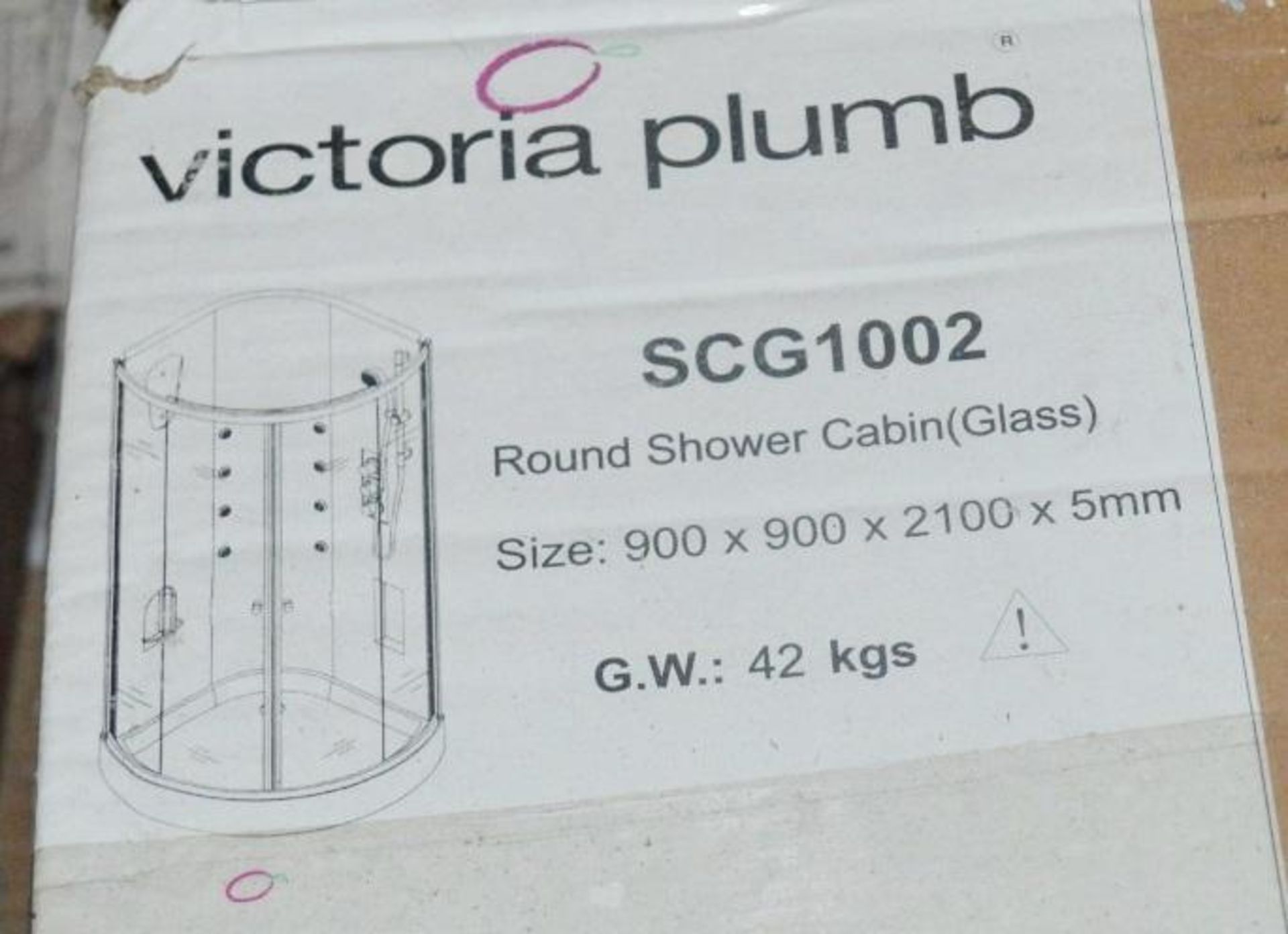 11 x Assorted Shower Screens And Panels - Ref 226 / Ref 641 - New / Unused Boxed Stock - CL269 - Loc - Image 7 of 8