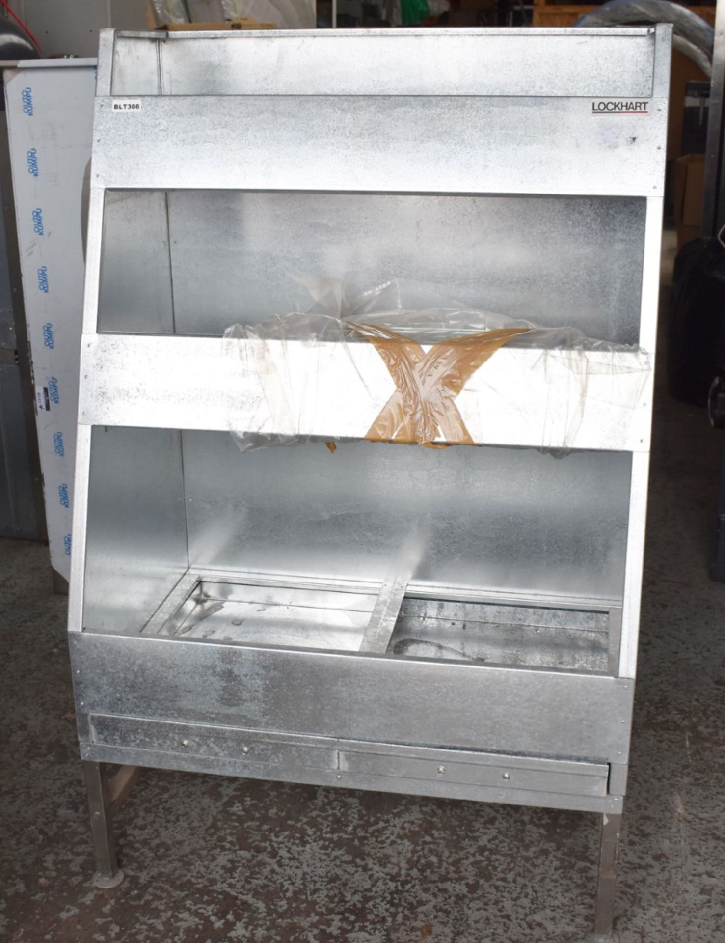 1 x Lockhart Three Tier Vegetable Rack - Galvanised Steel With Spillage Drawers and Wire Removable - Bild 5 aus 8