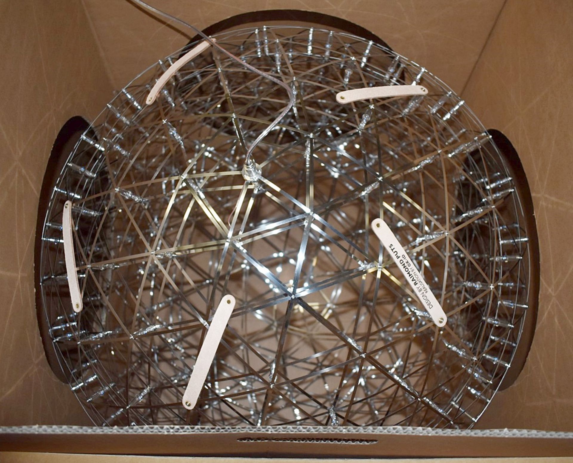 1 x MOOOI 'Raimond' Tensegrity Designer Floor LED Lamp - Diameter 89cm - Original RRP £4,458 - Image 3 of 13