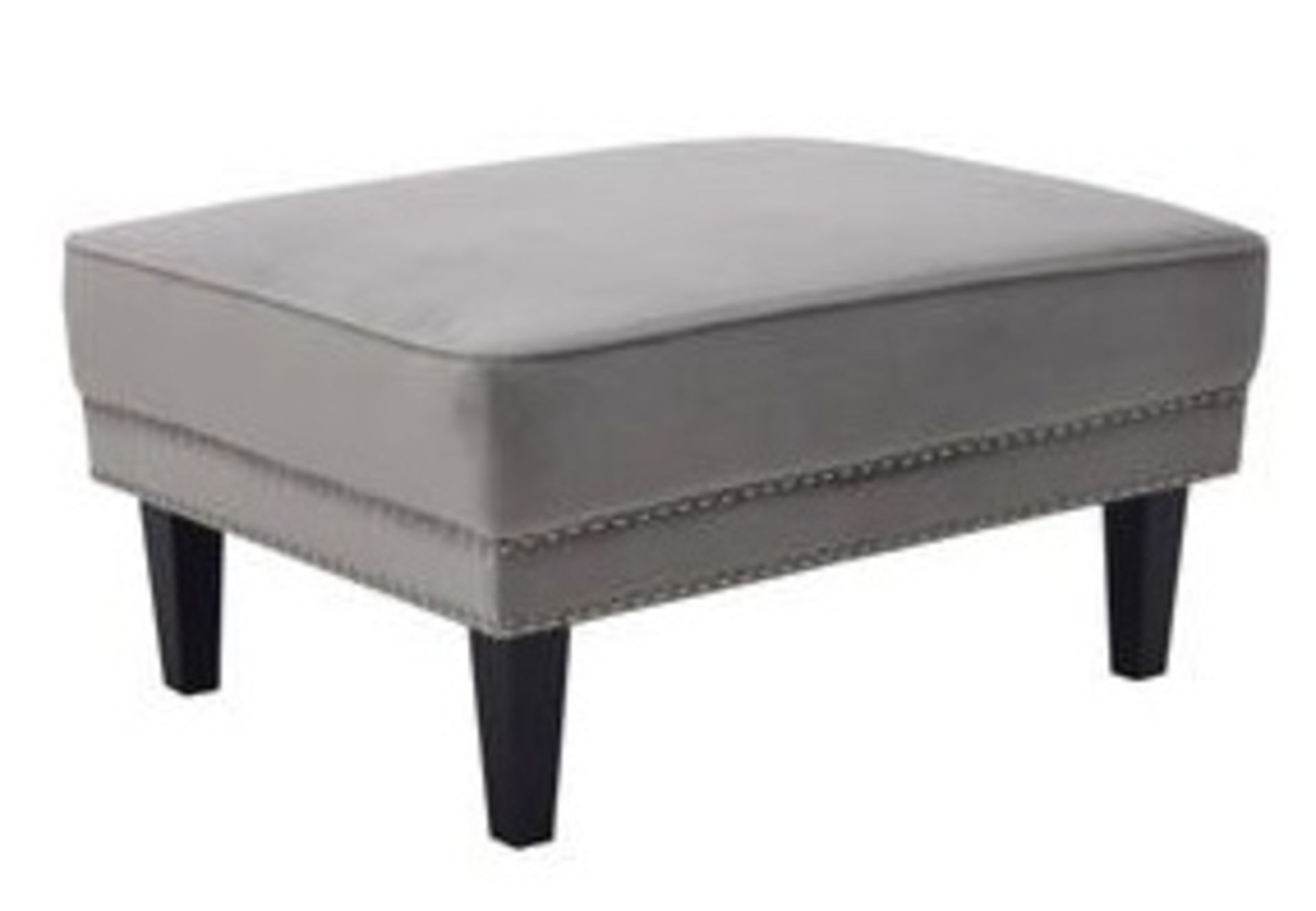 1 x HOUSE OF SPARKLES 'Lorenzo' Large Luxury Ottoman