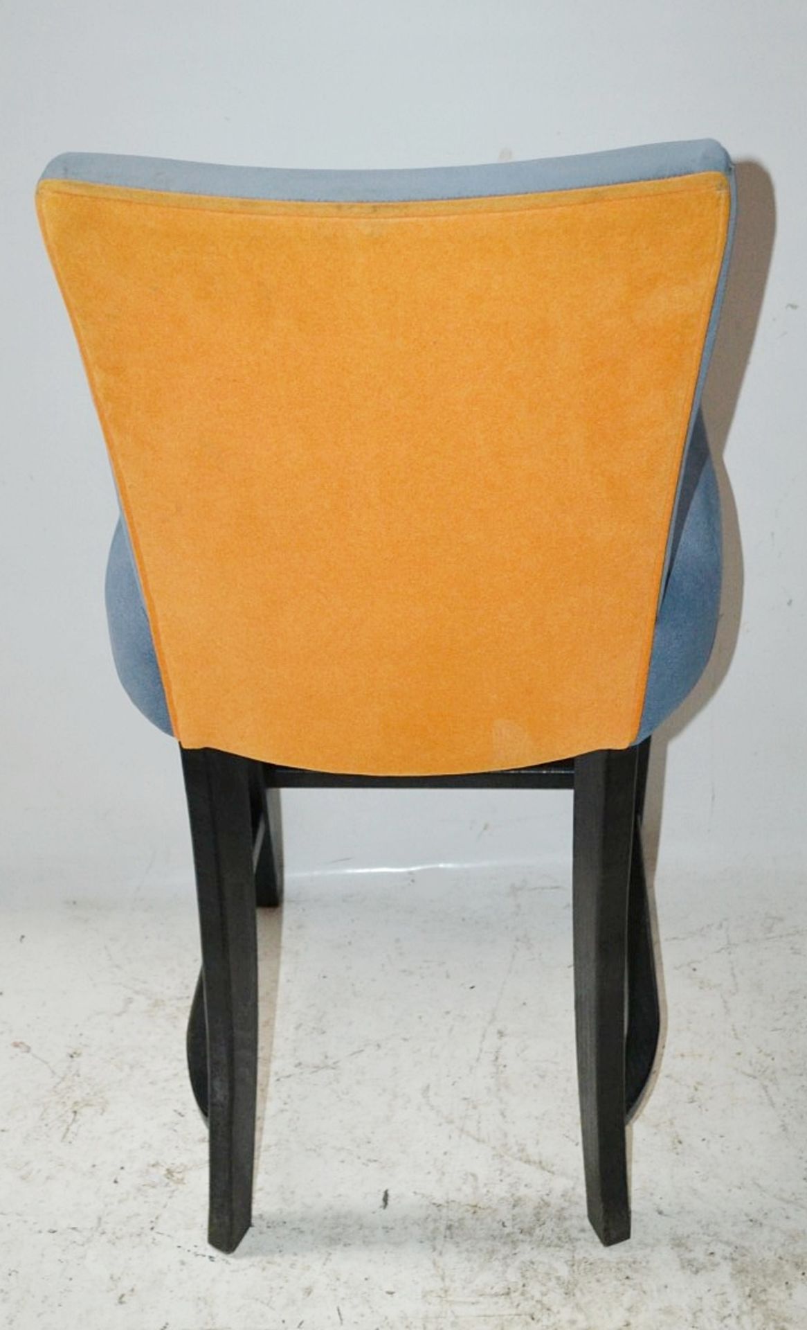 8 x Custom Made Velour Chesney Bar Stools - Ref: BLT389, BLT390 - CL458 - Location: WA14 - Image 6 of 18