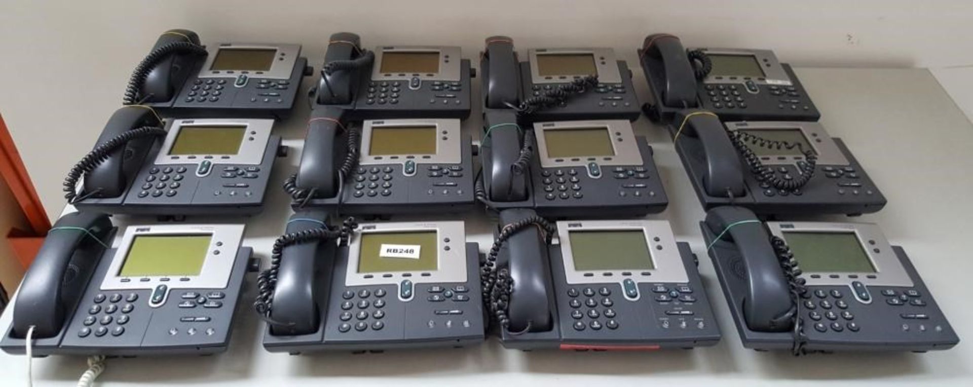 12 x Cisco 7940 IP System Office Telephone - Ref RB248 J2 - CL011 - Location: Altrincham WA14As