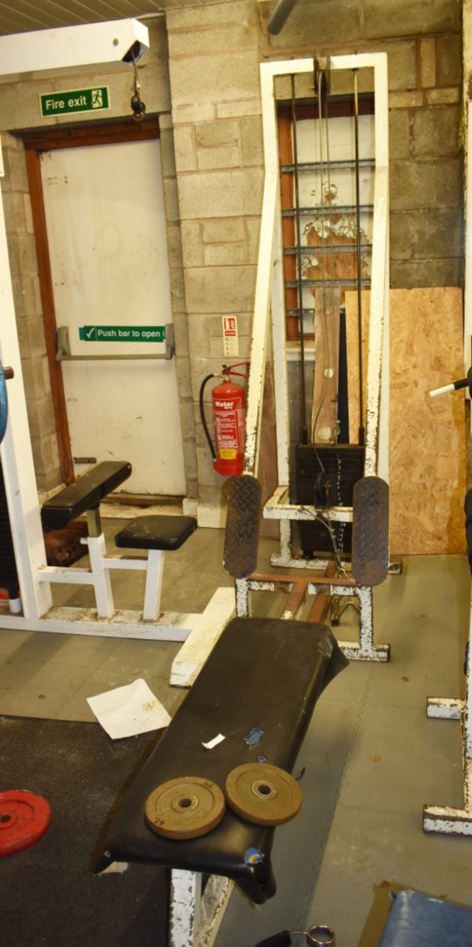 Contents of Bodybuilding and Strongman Gym - Includes Approx 30 Pieces of Gym Equipment, Floor Mats, - Image 30 of 31