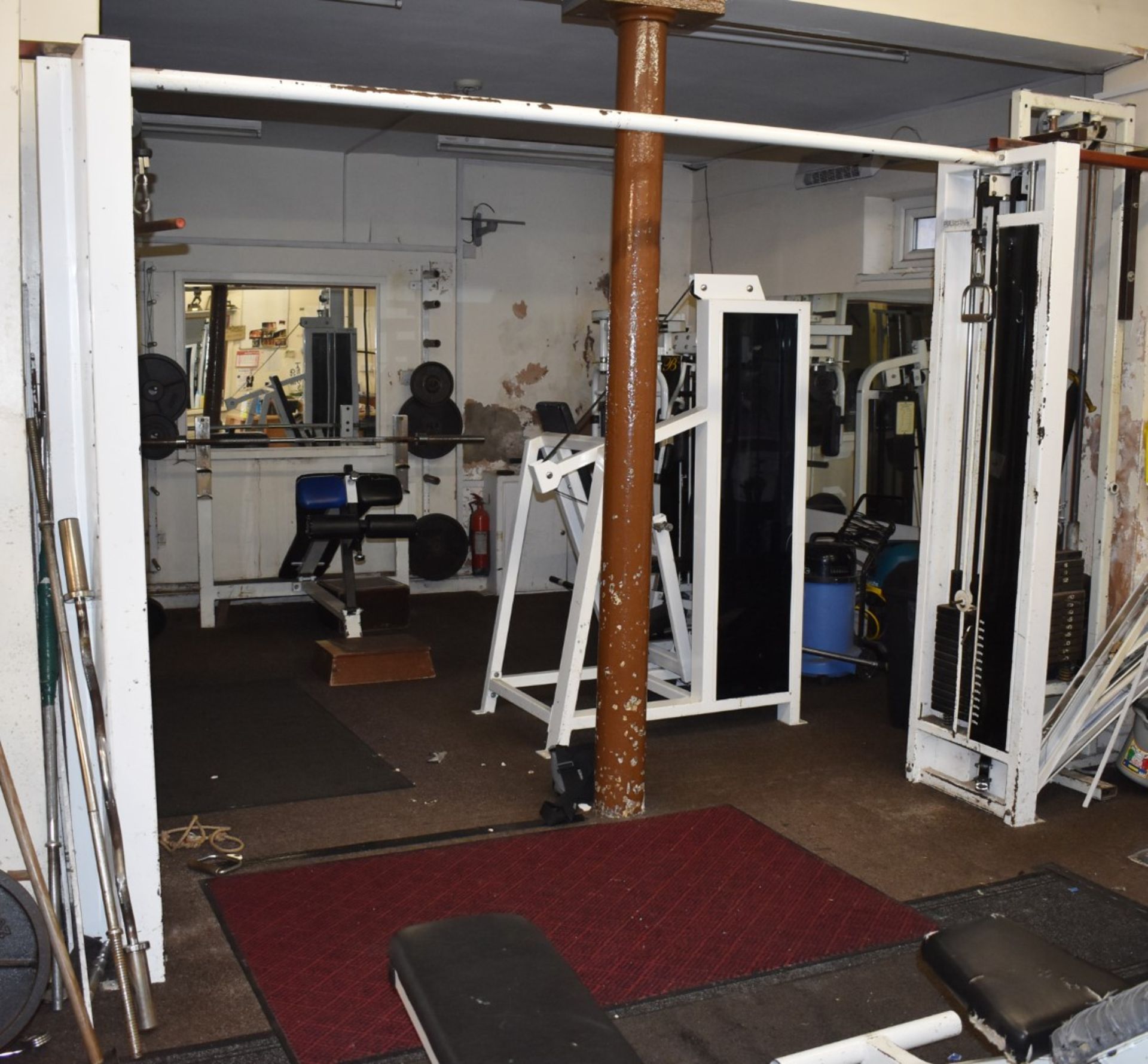 Contents of Bodybuilding and Strongman Gym - Includes Approx 30 Pieces of Gym Equipment, Floor Mats, - Image 13 of 31