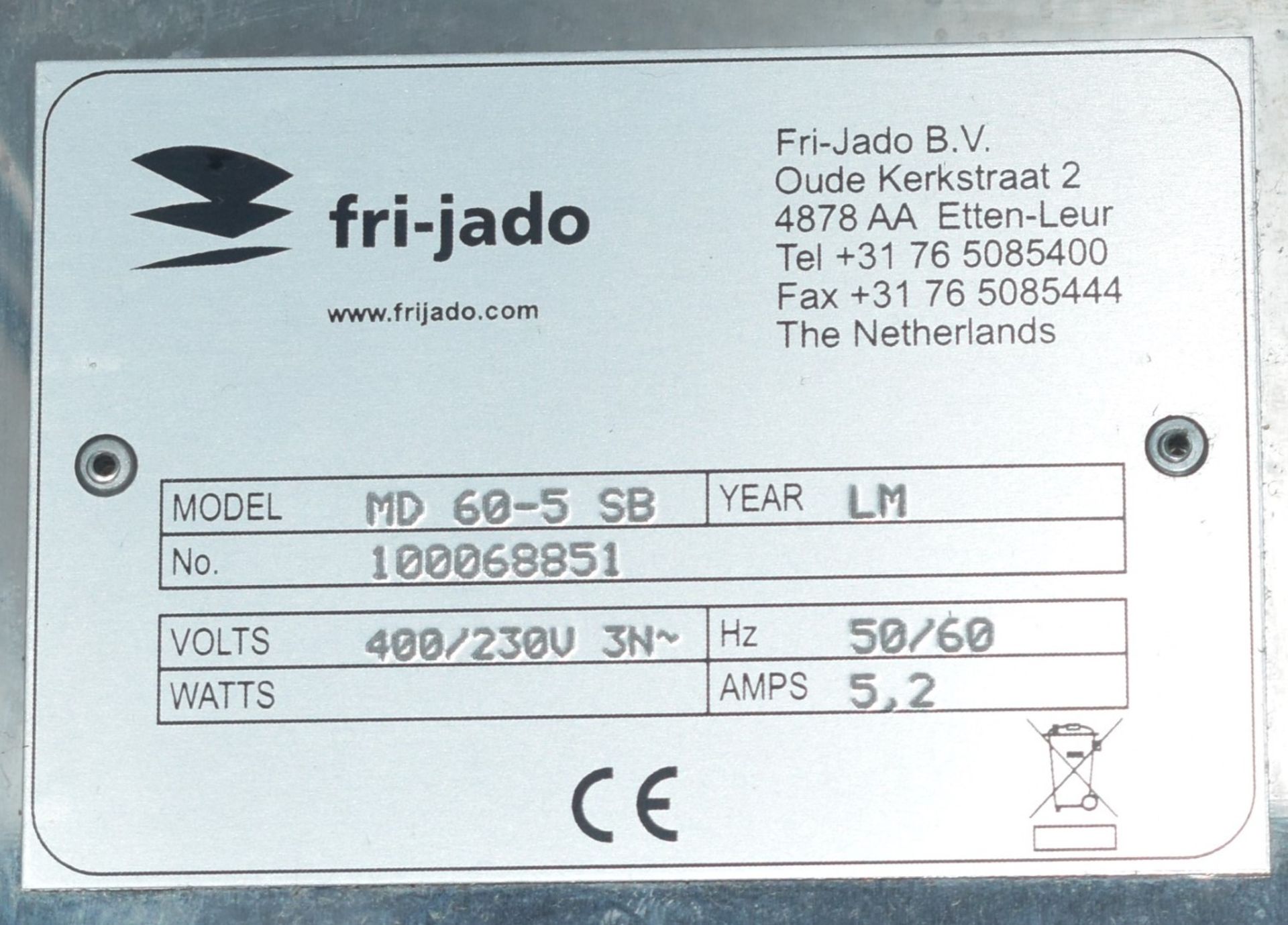 1 x Fri-Jado Four Tier Multi Deck Hot Food Warmer Heated Display Unit - Model MD60-5 SB - - Image 4 of 9