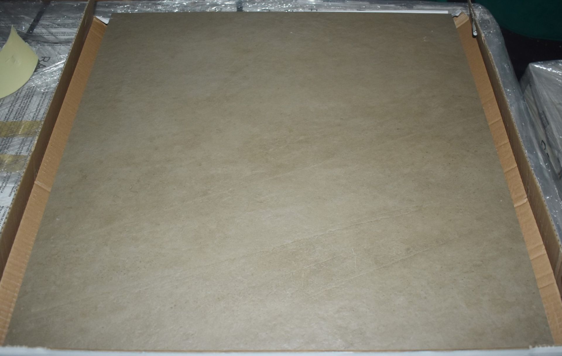 6 x Boxes of RAK Porcelain Floor or Wall Tiles - Concrete Design in Clay Brown - 60 x 60 cm Tiles - Image 7 of 8