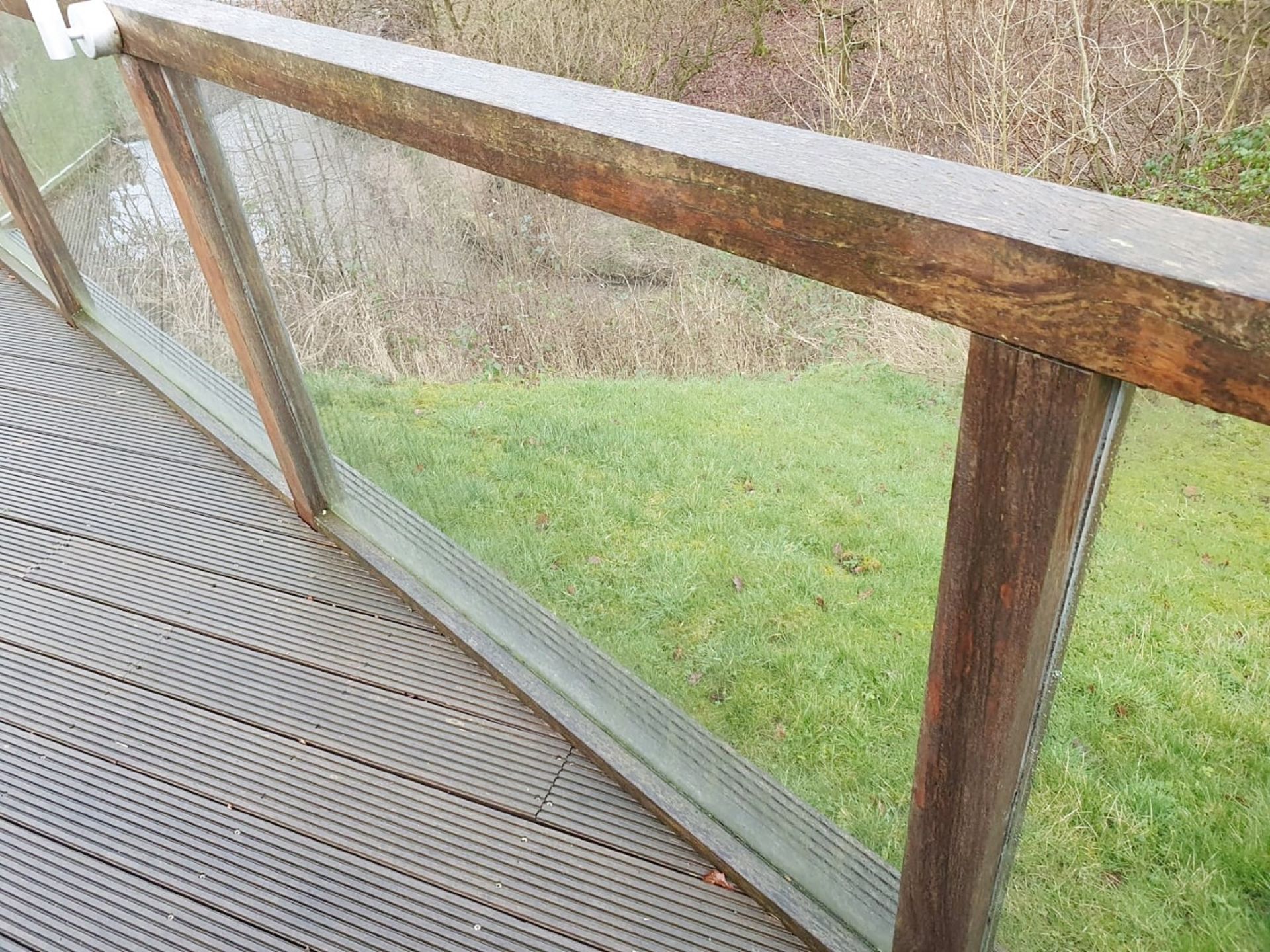 Large Quantity Of Outdoor Timber Decking & Glazed Balustrade - CL487 - Location: Wigan WN1 *NO VAT* - Image 4 of 21